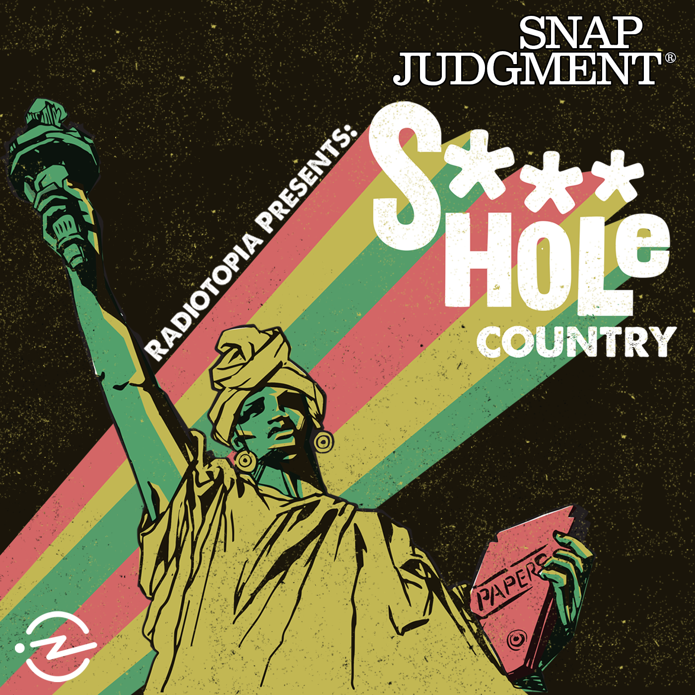 Thumbnail for "S***hole Country from Radiotopia Presents".