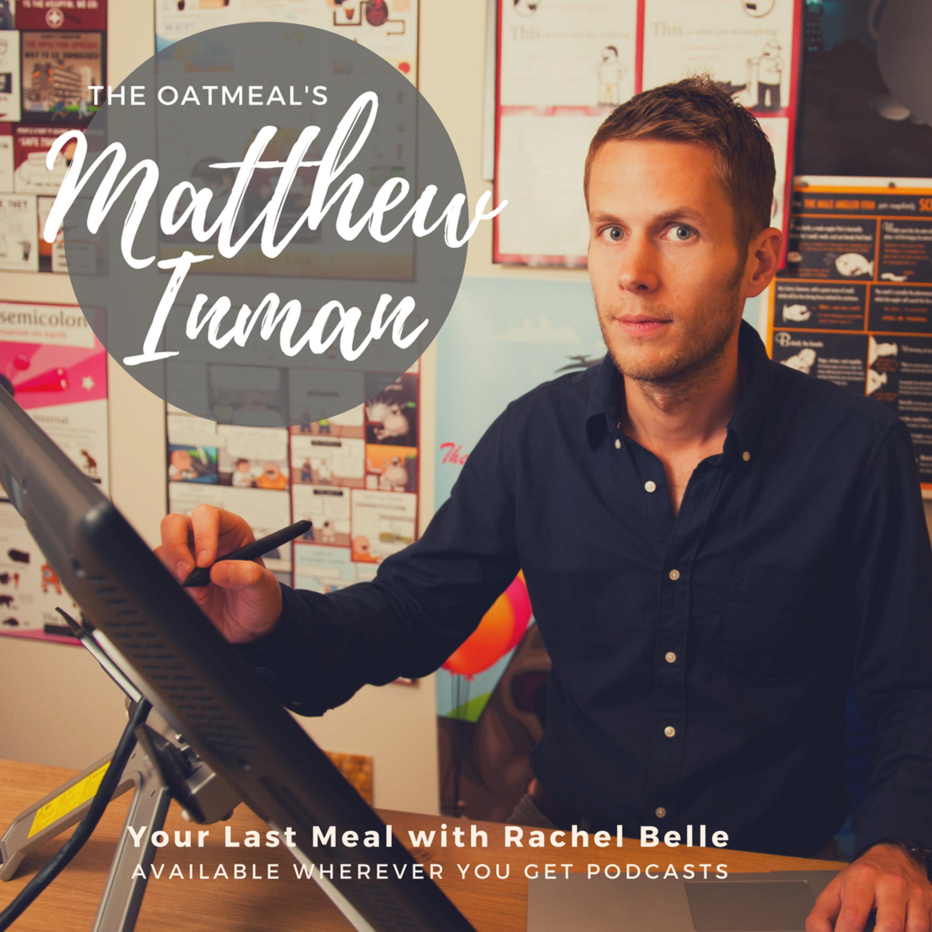 Thumbnail for "The Oatmeal's Matthew Inman: Sushi". Thumbnail for "The Oatmeal's Matthew Inman: Sushi".
