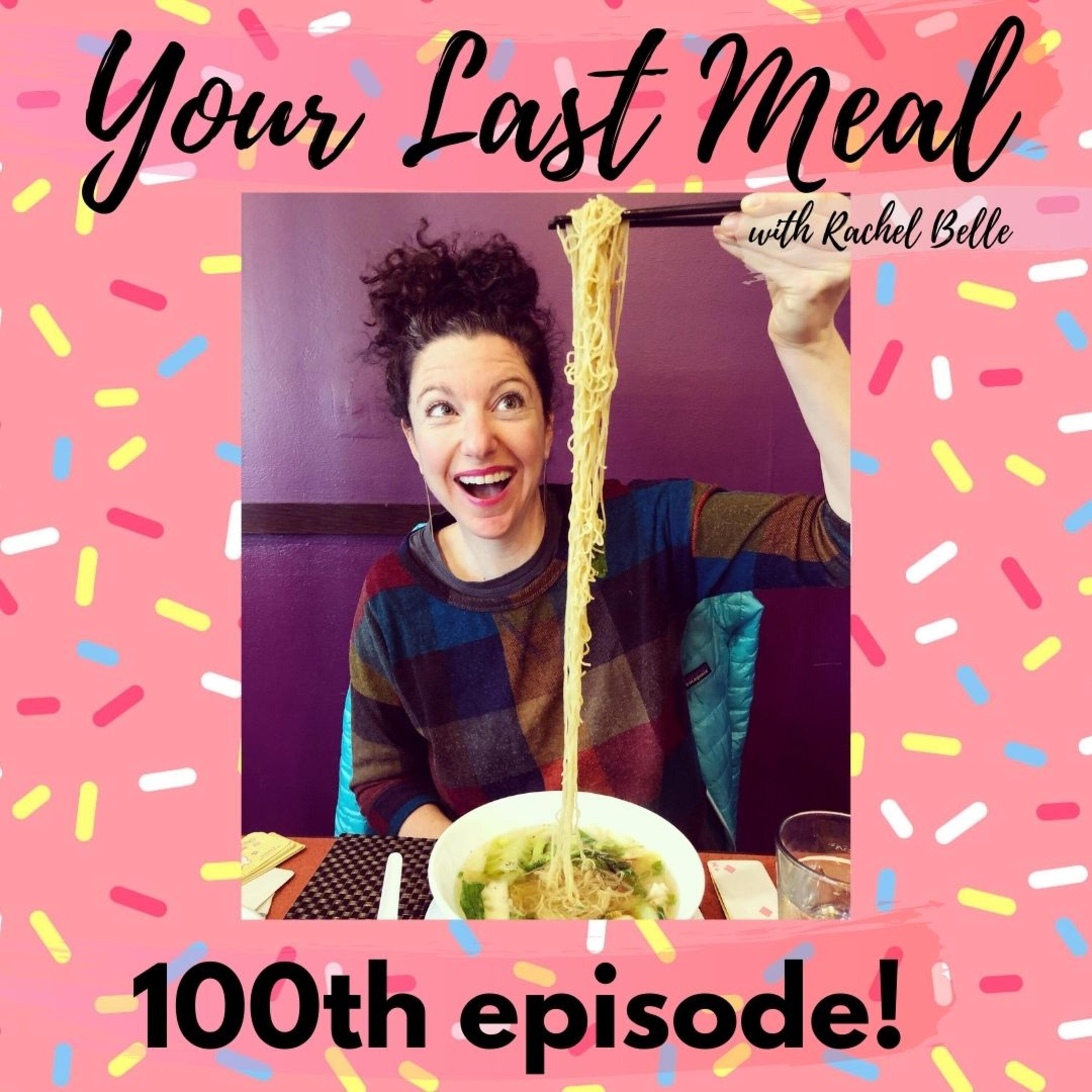 Thumbnail for "100th Episode with three, 100-Year-Old Women: An Italian Sunday Supper, Swedish Meatballs & Giambotta". Thumbnail for "100th Episode with three, 100-Year-Old Women: An Italian Sunday Supper, Swedish Meatballs & Giambotta".