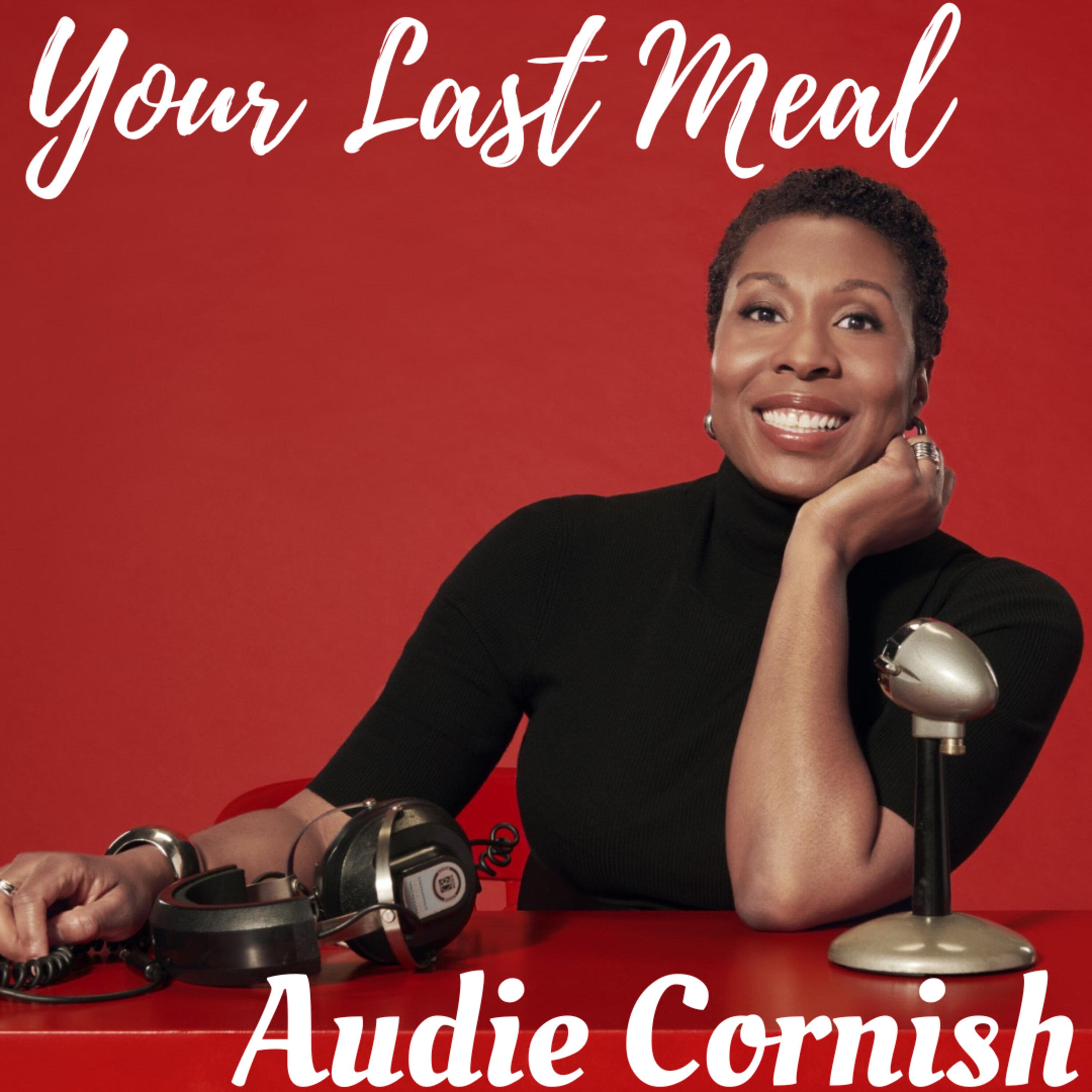 Thumbnail for "Audie Cornish: Anything her husband cooks". Thumbnail for "Audie Cornish: Anything her husband cooks".