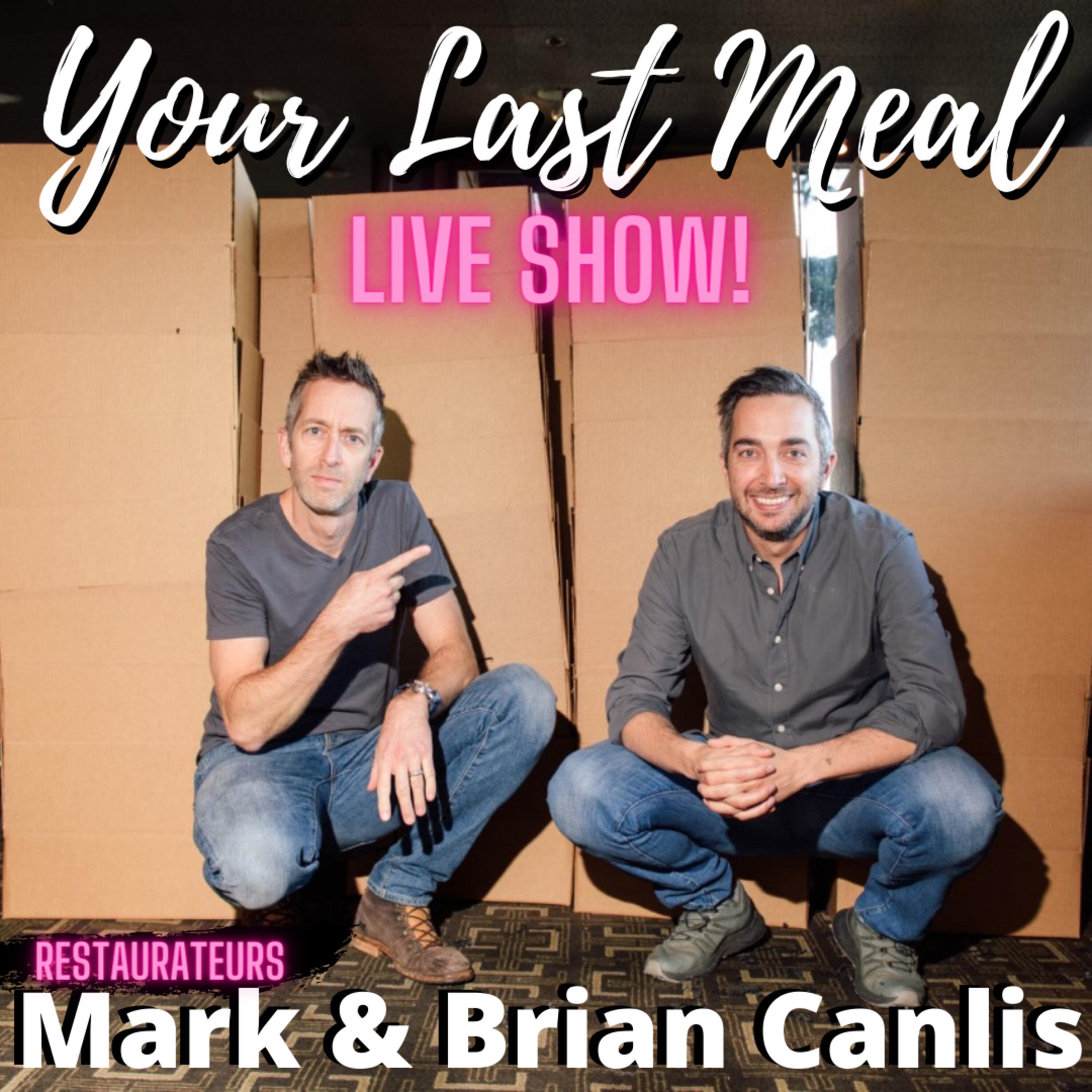 Thumbnail for "Live Show! Mark & Brian Canlis: Caprese Salad & Din Tai Fung Xiao Long Bao". Thumbnail for "Live Show! Mark & Brian Canlis: Caprese Salad & Din Tai Fung Xiao Long Bao".