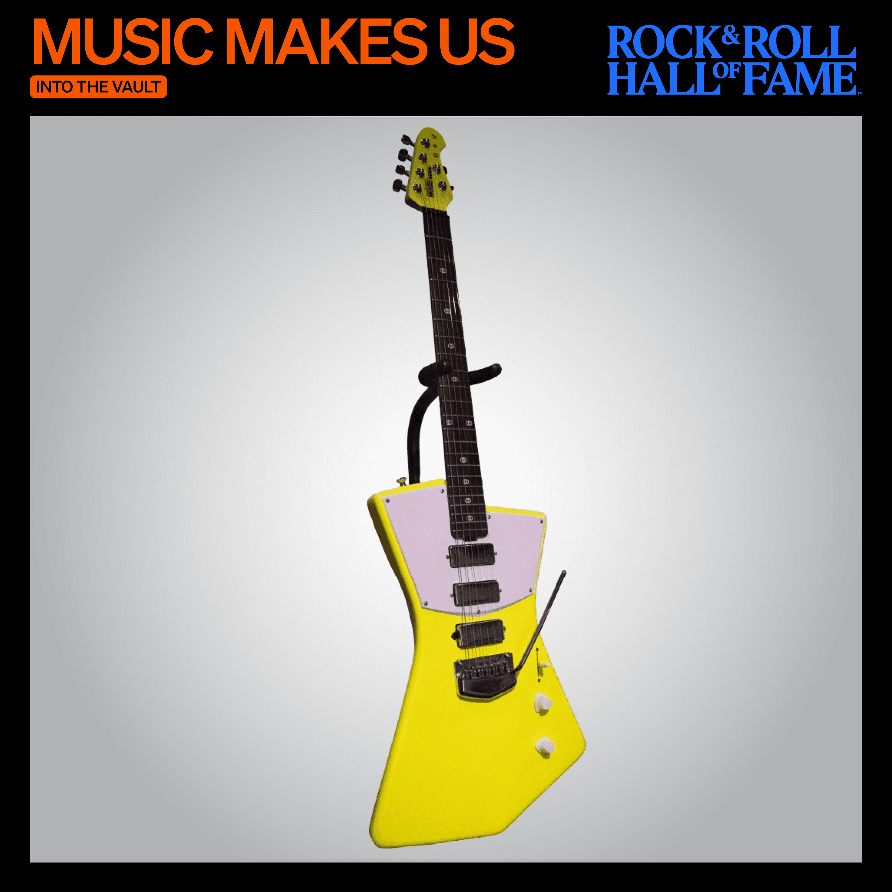 Thumbnail for "Into The Vault: St. Vincent’s Guitar". Thumbnail for "Into The Vault: St. Vincent’s Guitar".