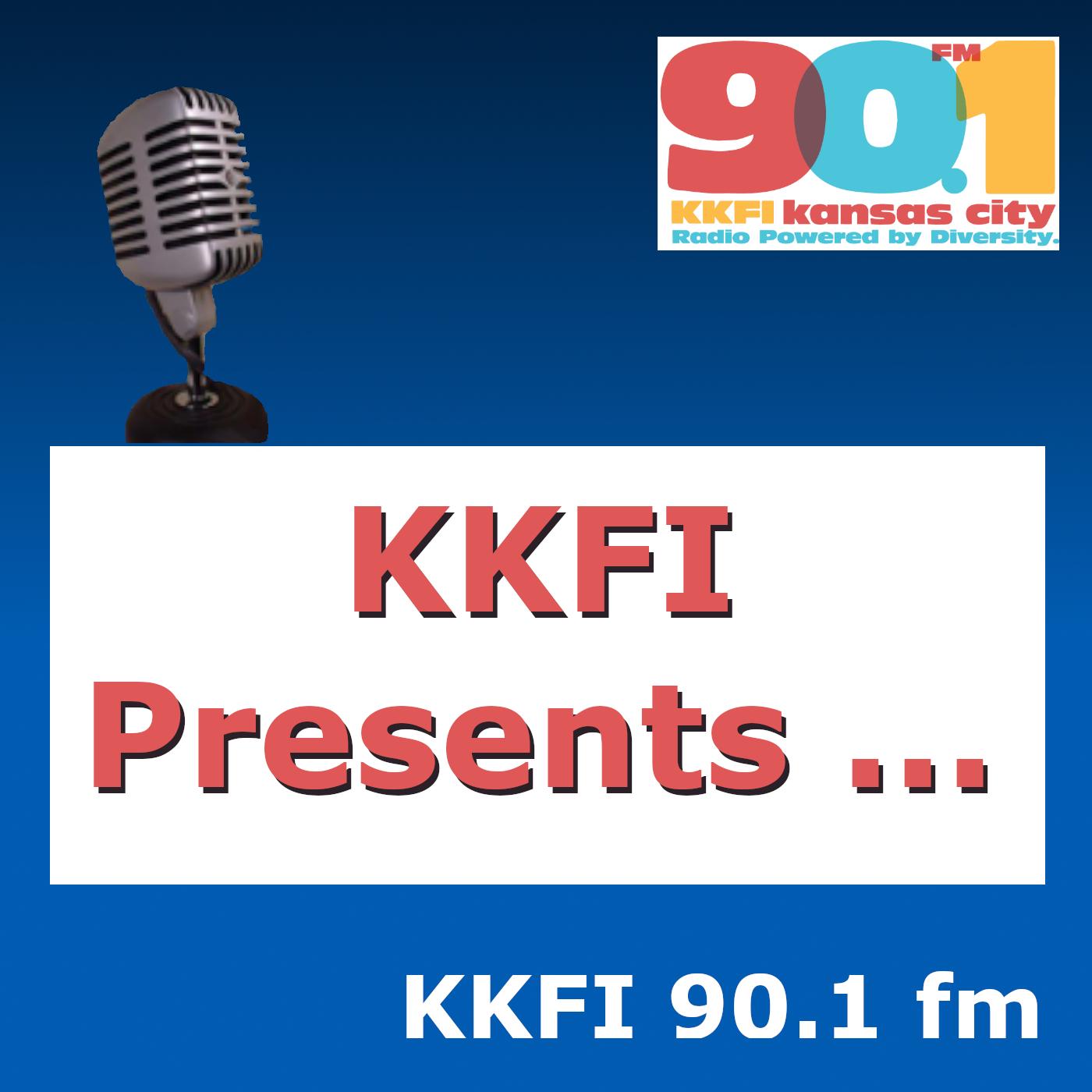 Logo for KKFI Presents