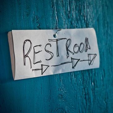 Thumbnail for "The Problem With Men's Locker Rooms and Women's Restrooms". Thumbnail for "The Problem With Men's Locker Rooms and Women's Restrooms".