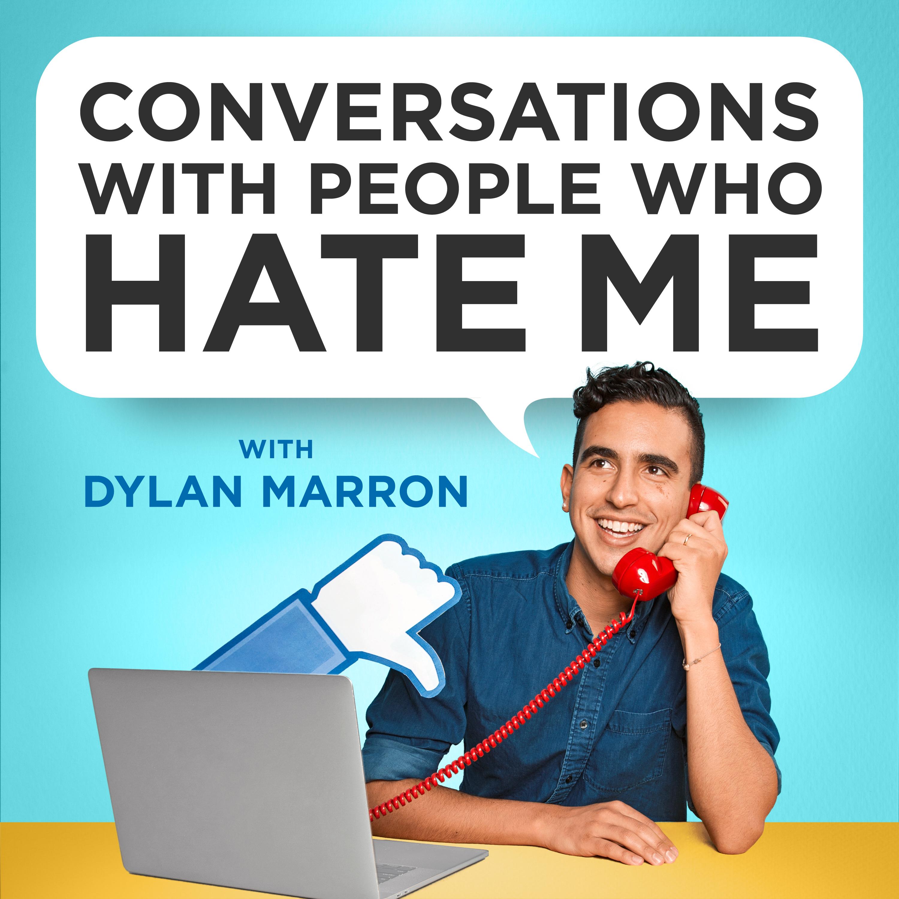 Thumbnail for "Conversations with People Who Hate Me, hosted by Dylan Marron – Teaser".