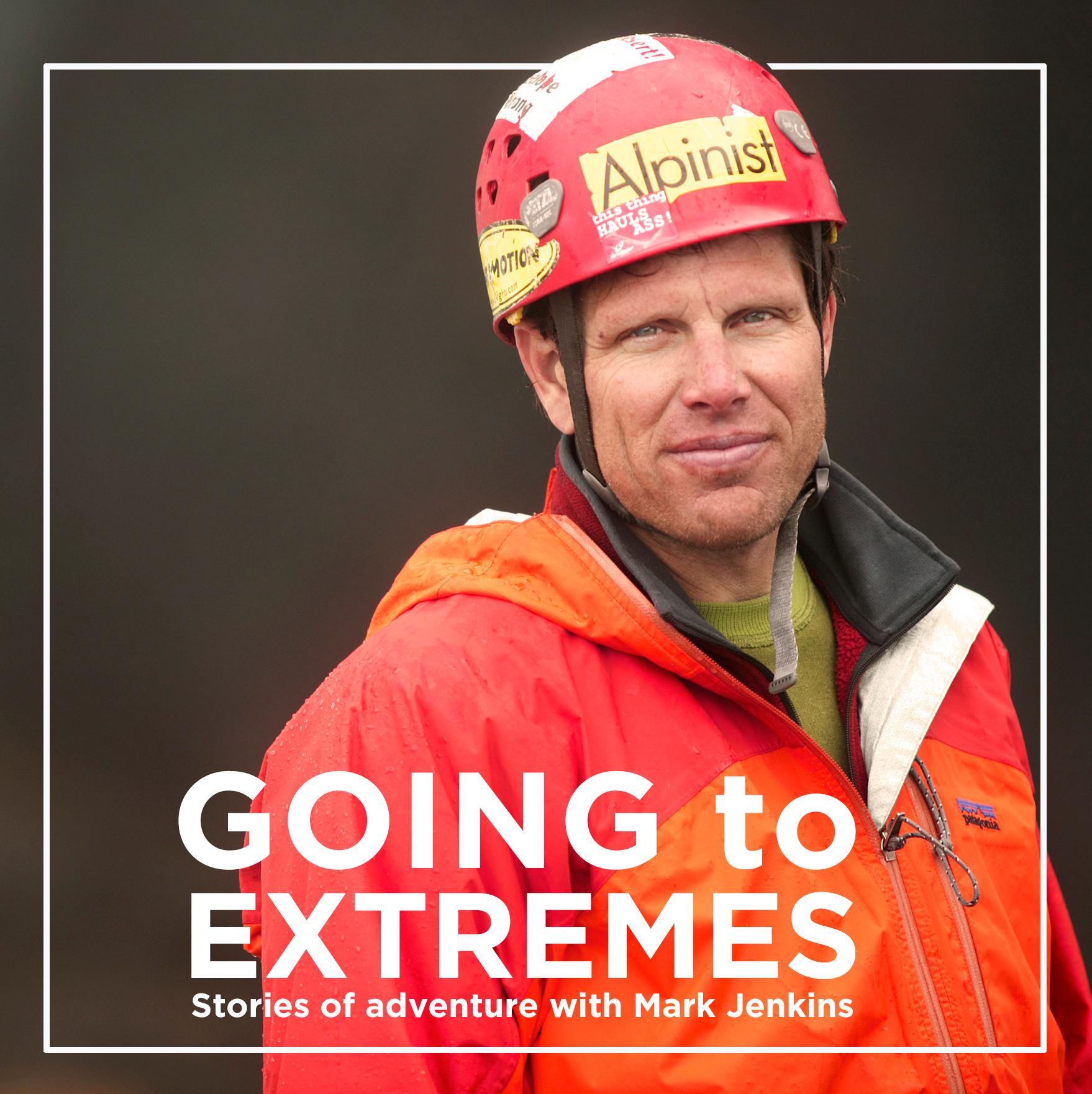 Logo for Going to Extremes with Mark Jenkins