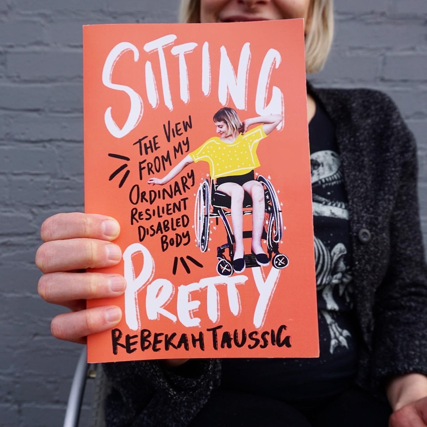 Thumbnail for "Author and Disability Advocate Rebekah Taussig Discusses Her Memoir "Sitting Pretty."". Thumbnail for "Author and Disability Advocate Rebekah Taussig Discusses Her Memoir "Sitting Pretty."".