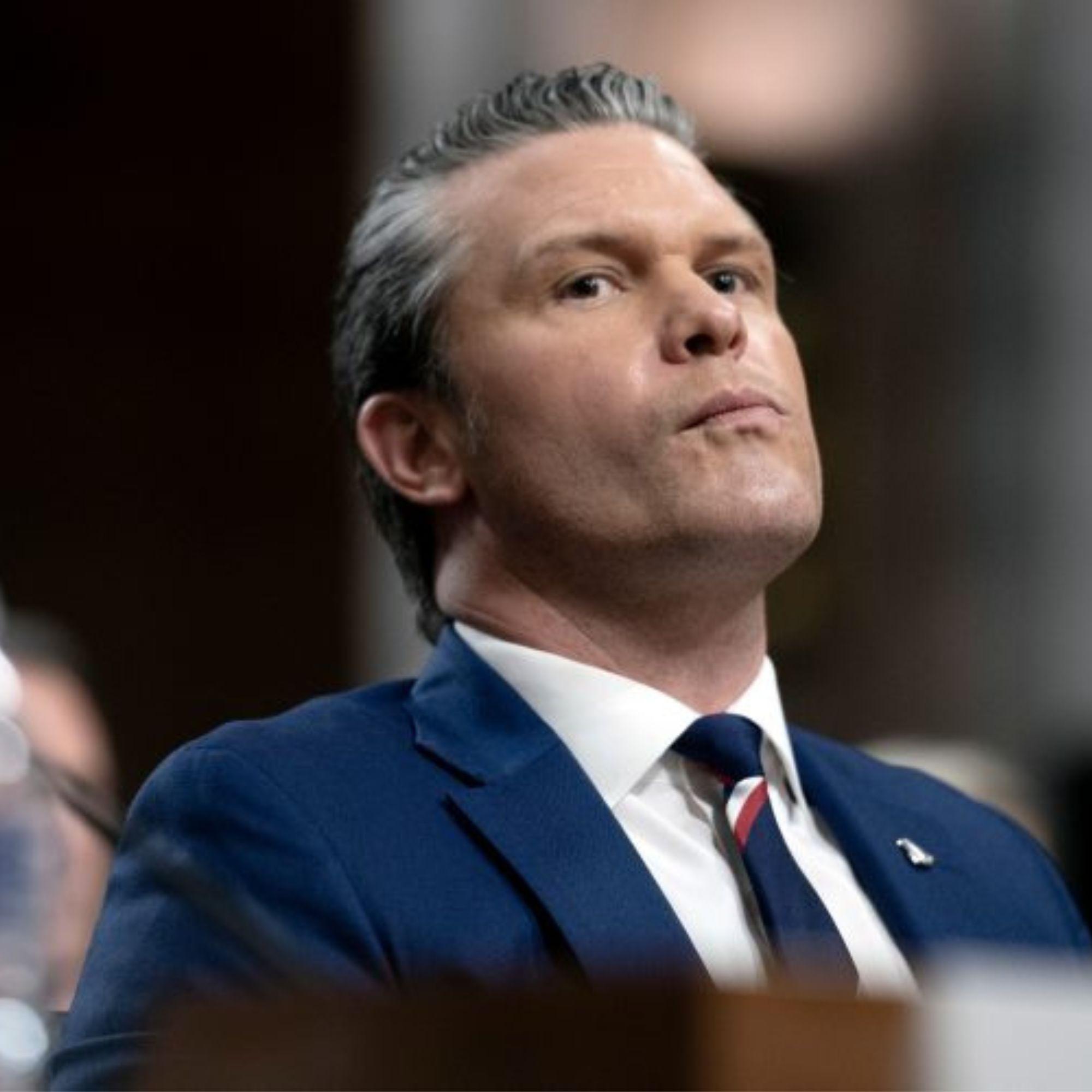 Thumbnail for "Pete Hegseth's violent prayers". Thumbnail for "Pete Hegseth's violent prayers".