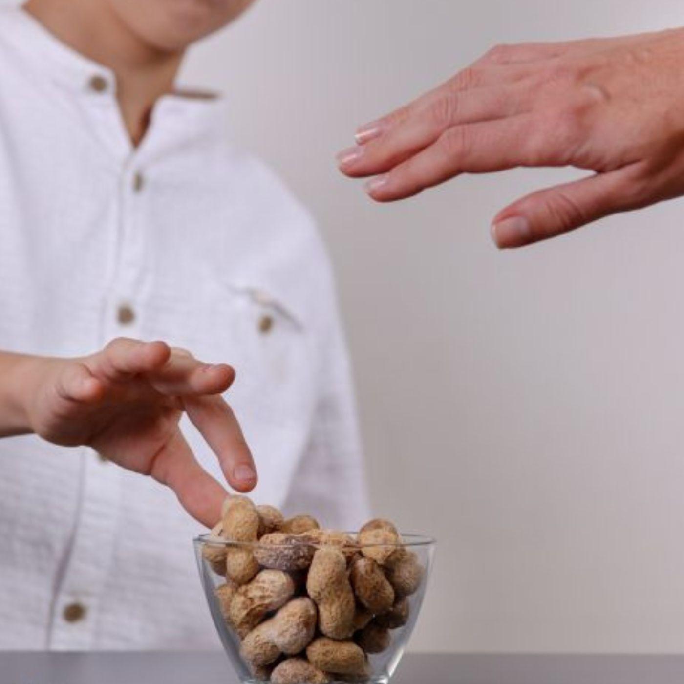 Thumbnail for "The end of peanut allergies". Thumbnail for "The end of peanut allergies".