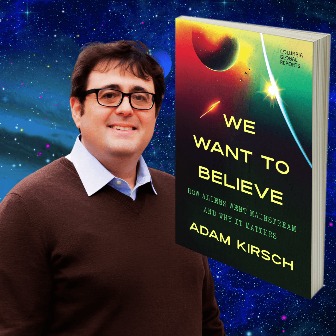 Thumbnail for "We want to believe in UFOs". Thumbnail for "We want to believe in UFOs".