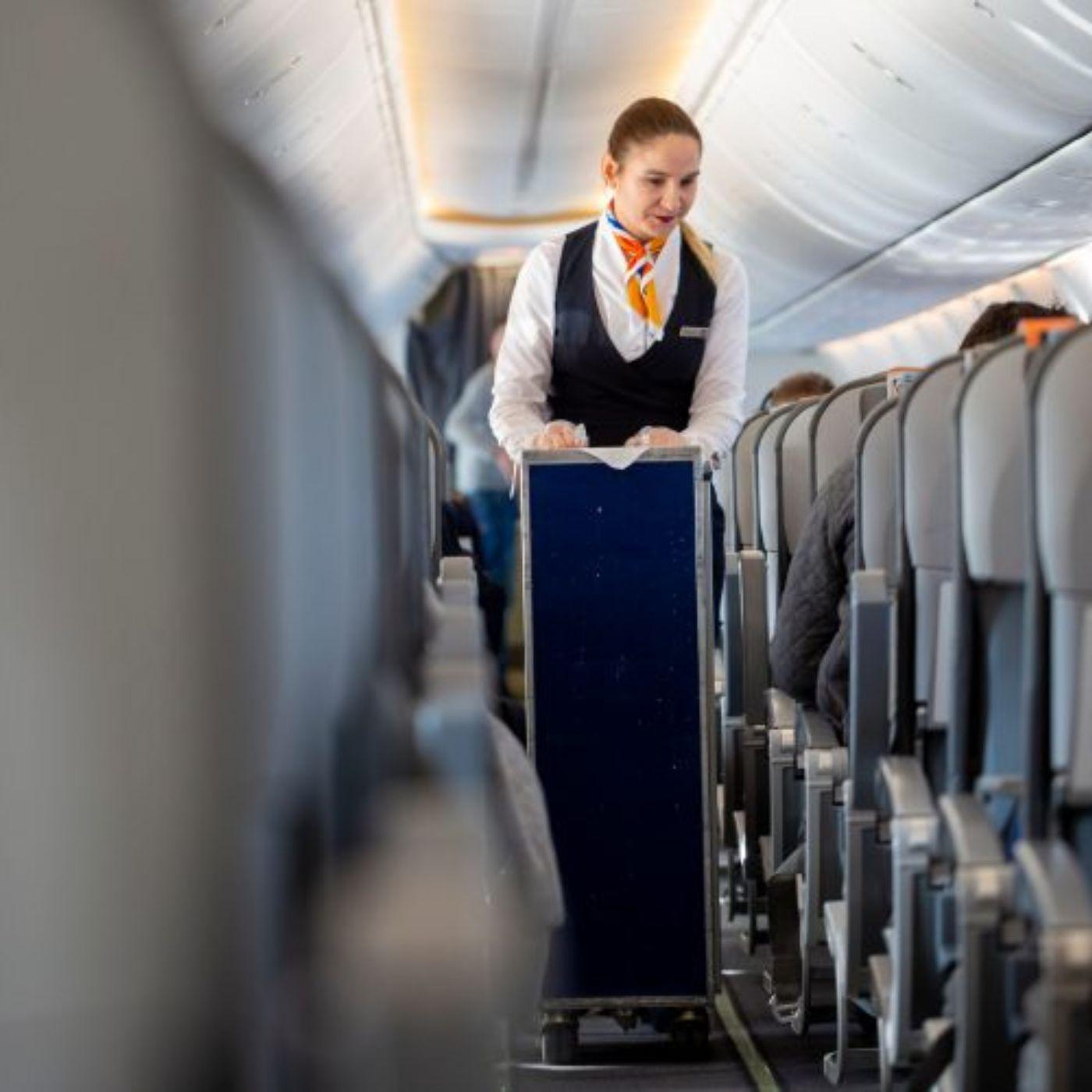 Thumbnail for "Flight attendants are barely scraping by". Thumbnail for "Flight attendants are barely scraping by".