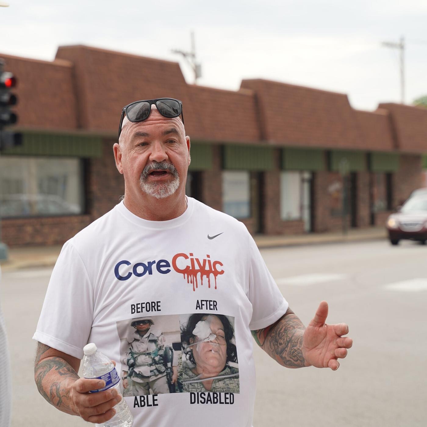 Thumbnail for "Looking into one of ICE’s biggest contractors: CoreCivic". Thumbnail for "Looking into one of ICE’s biggest contractors: CoreCivic".