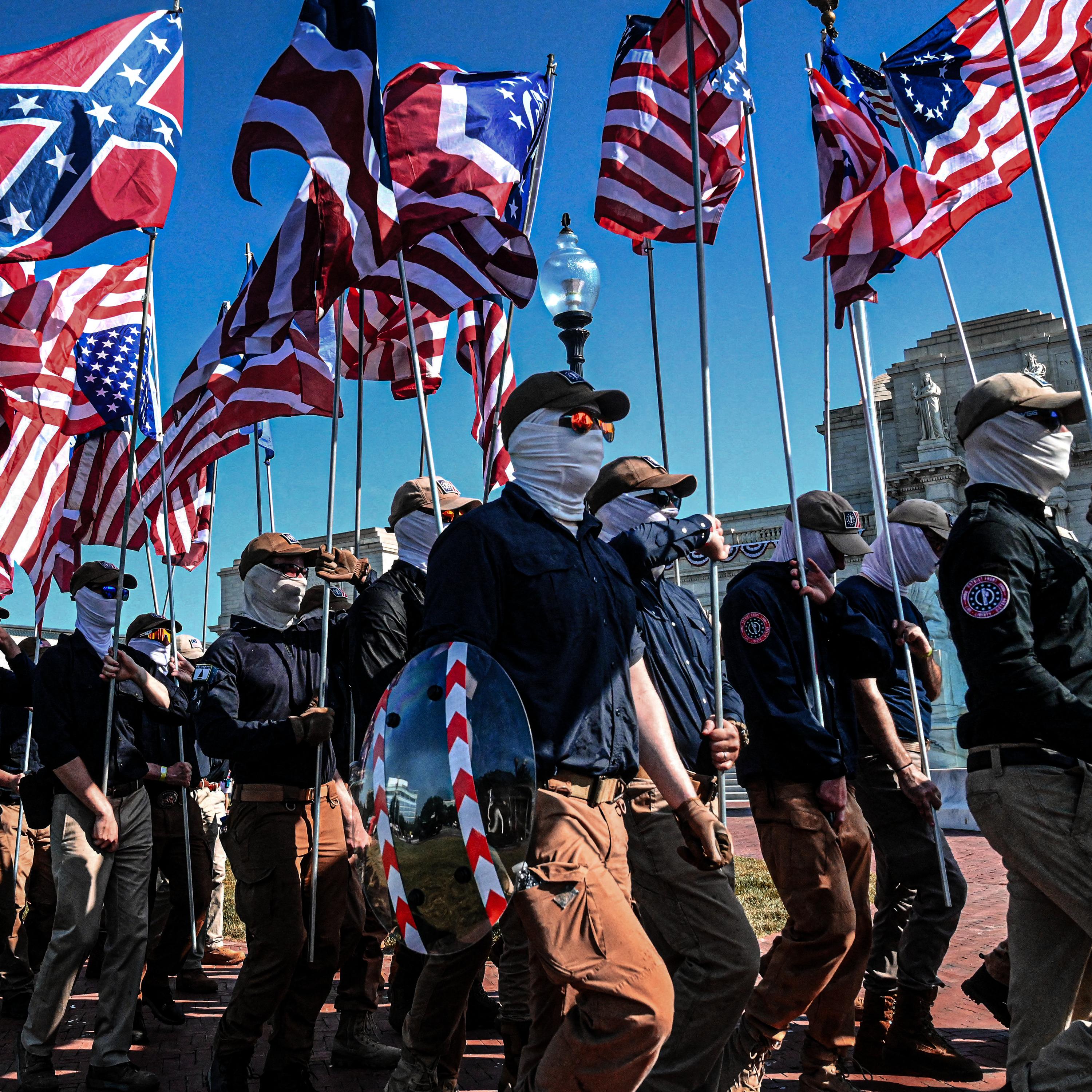 Thumbnail for "The Rapid Rise of Right-Wing Militias". Thumbnail for "The Rapid Rise of Right-Wing Militias".