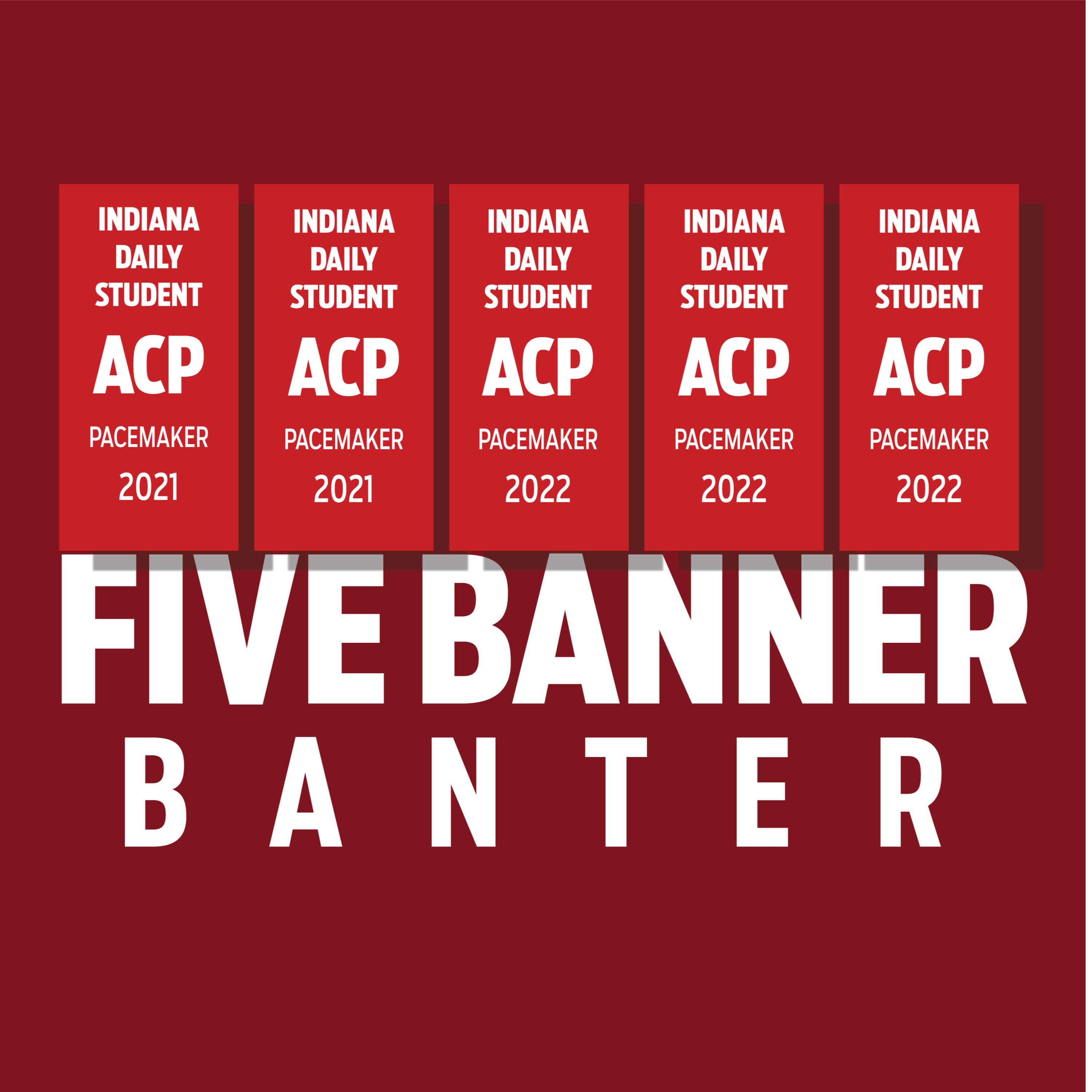 Thumbnail for "Five Banner Banter: Indiana men's basketball struggles in conference play, falls to Nebraska, Michigan State". Thumbnail for "Five Banner Banter: Indiana men's basketball struggles in conference play, falls to Nebraska, Michigan State".