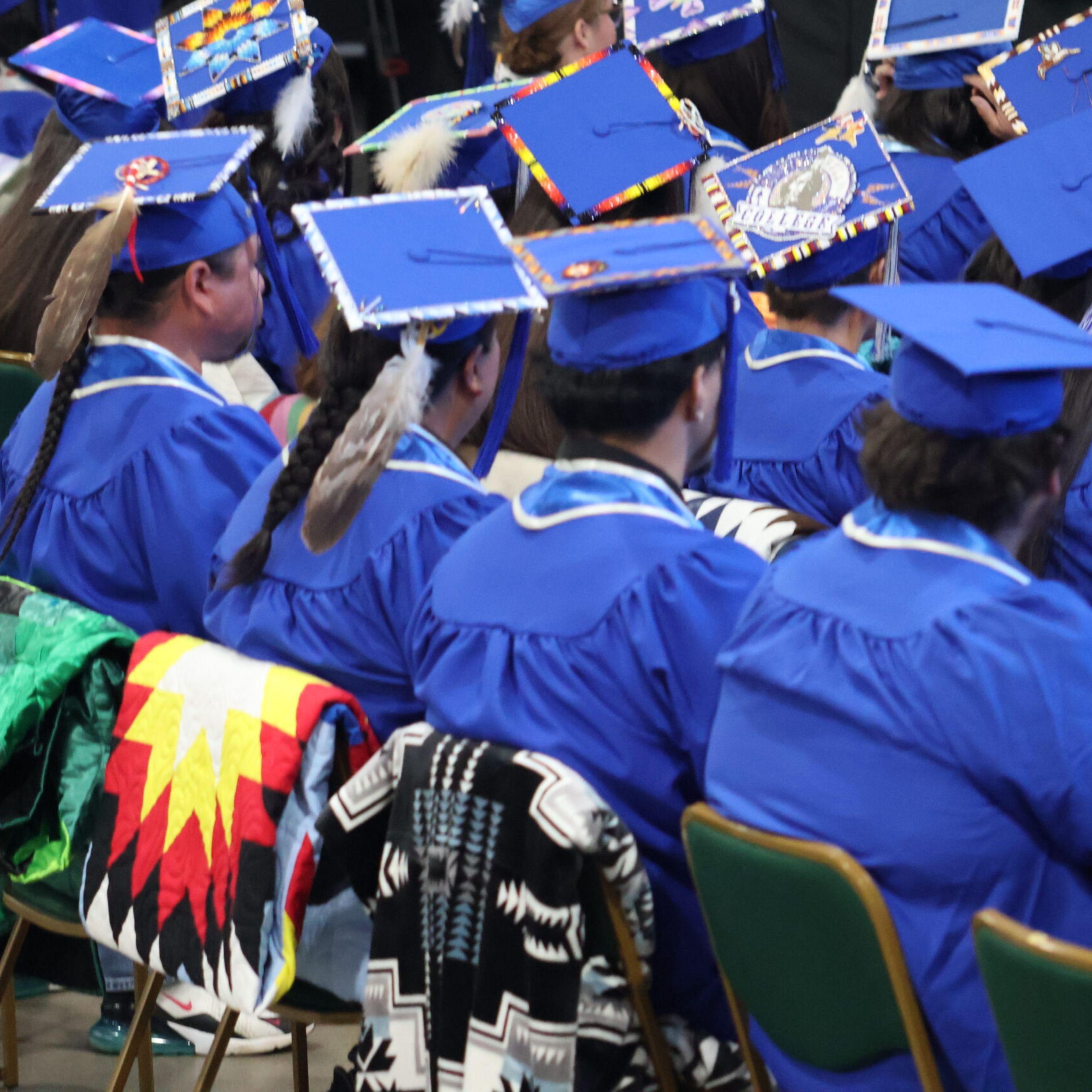 Thumbnail for "Federal funding proposal threatens North Dakota tribal colleges". Thumbnail for "Federal funding proposal threatens North Dakota tribal colleges".