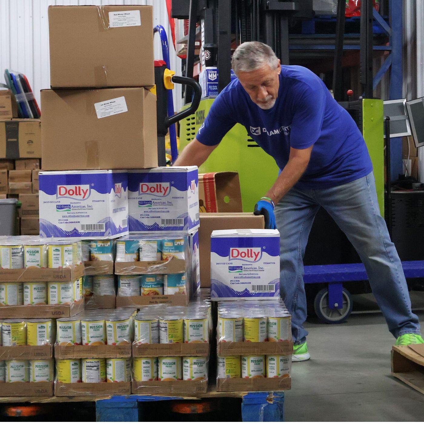 Thumbnail for "Record demand for food assistance". Thumbnail for "Record demand for food assistance".