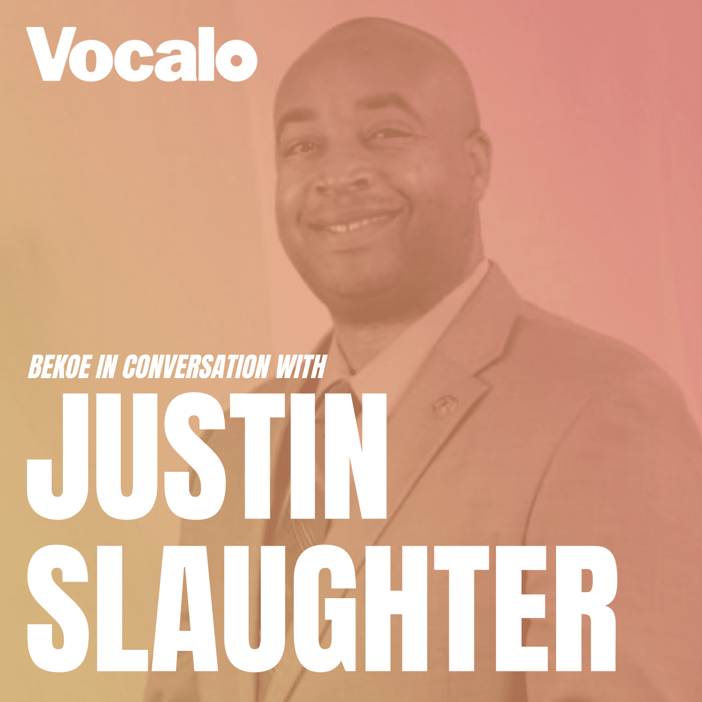 Thumbnail for "In Conversation With Bekoe: State Representative Justin Slaughter". Thumbnail for "In Conversation With Bekoe: State Representative Justin Slaughter".