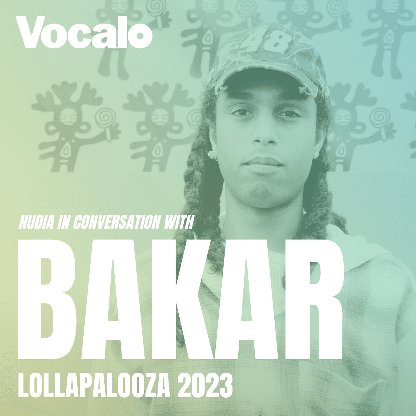 Thumbnail for "Bakar Talks Virgil Abloh, Stopping Traffic For Art And More At Lollapalooza 2023". Thumbnail for "Bakar Talks Virgil Abloh, Stopping Traffic For Art And More At Lollapalooza 2023".