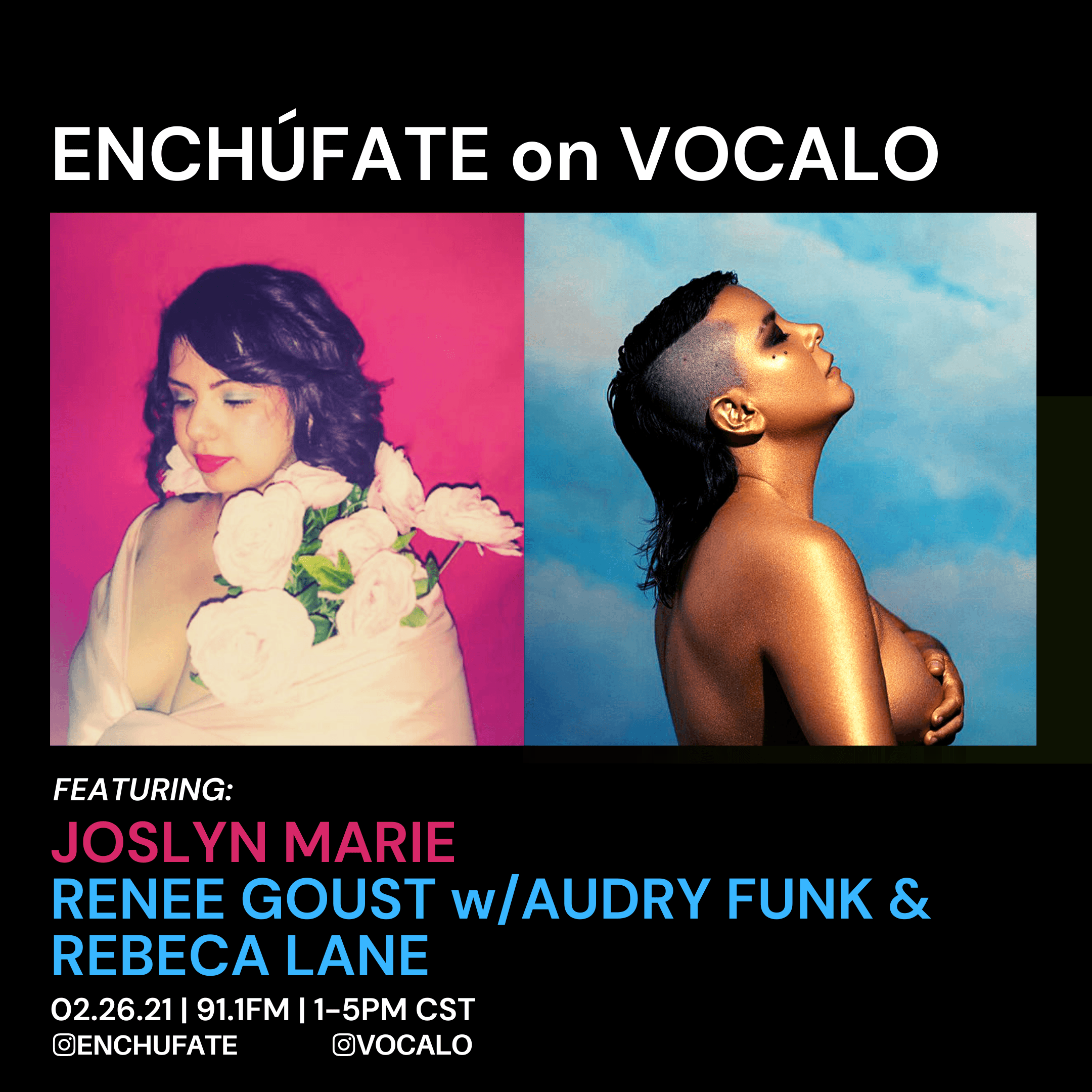 Thumbnail for "Sandra Treviño Stops By To Share The Sounds Of Femme Power". Thumbnail for "Sandra Treviño Stops By To Share The Sounds Of Femme Power".