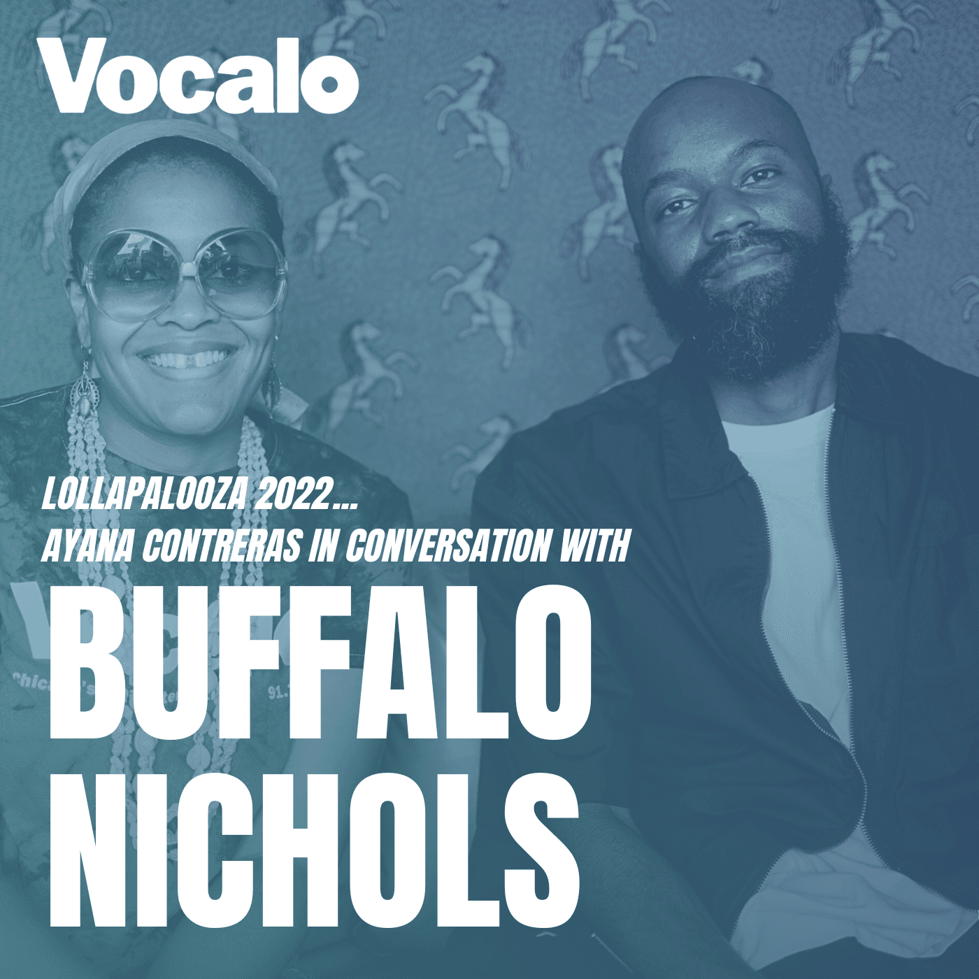 Thumbnail for "Buffalo Nichols and Ayana Contreras Discuss The State Of Blues At Lolla ‘22". Thumbnail for "Buffalo Nichols and Ayana Contreras Discuss The State Of Blues At Lolla ‘22".