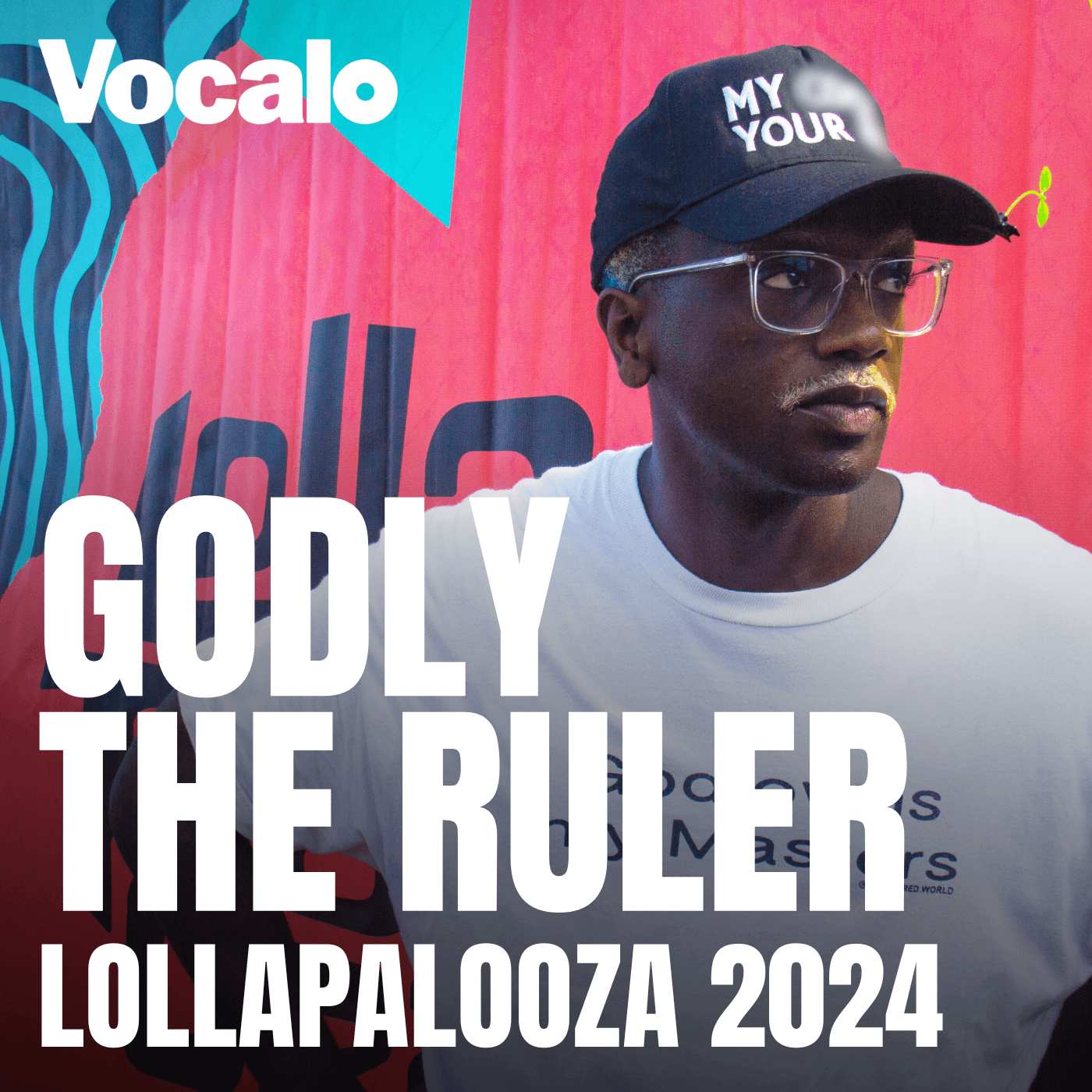 Thumbnail for "Lollapalooza 2024: Godly the Ruler is "so dramatic"". Thumbnail for "Lollapalooza 2024: Godly the Ruler is "so dramatic"".