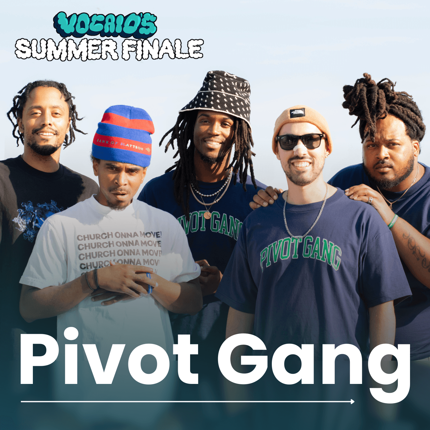 Thumbnail for "Pivot Gang makes Millennium Park headlining debut at Vocalo’s Summer Finale". Thumbnail for "Pivot Gang makes Millennium Park headlining debut at Vocalo’s Summer Finale".