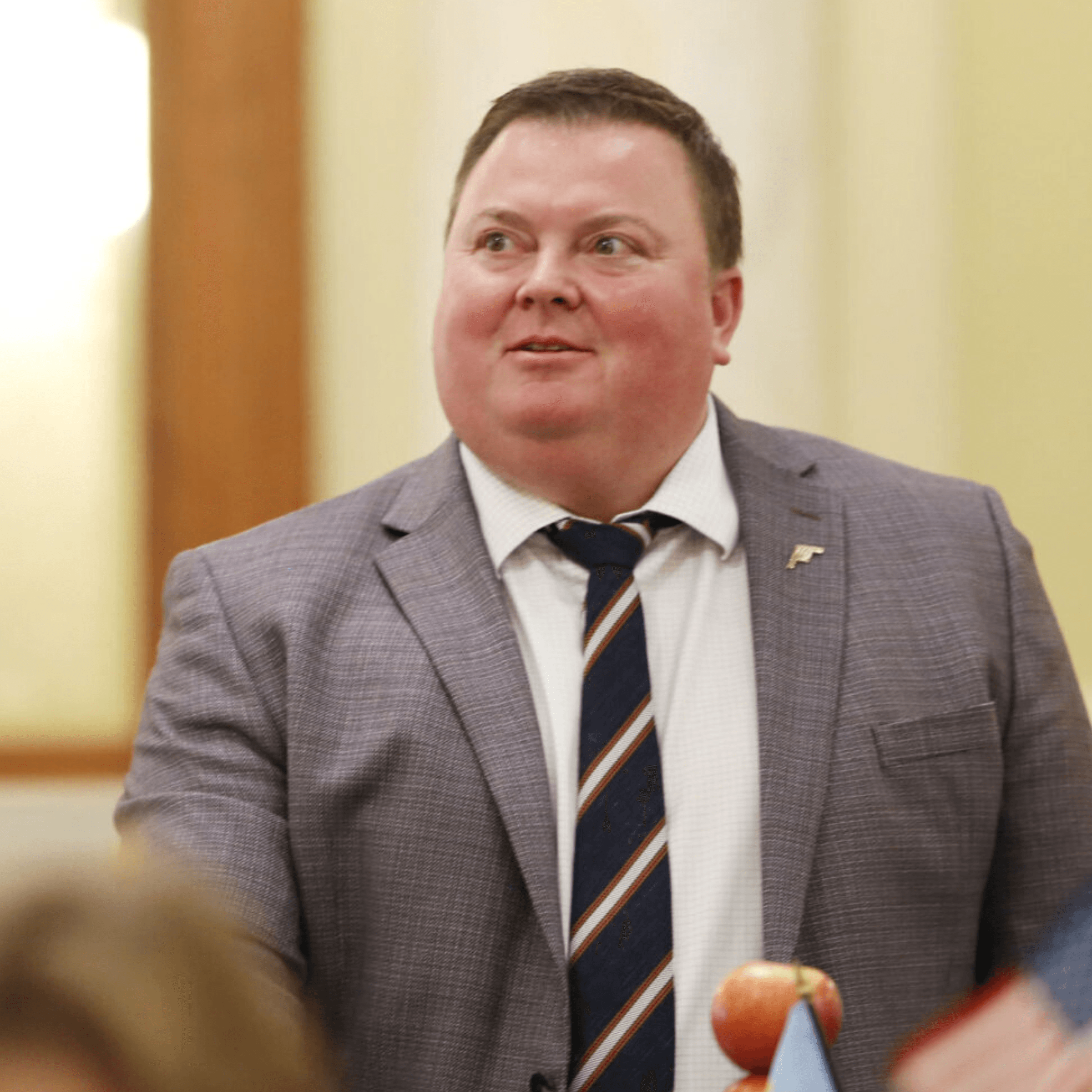 Thumbnail for "Lawmakers torn over tax bills and data centers, all about that odor in Sioux Falls, and gaveling with gusto". Thumbnail for "Lawmakers torn over tax bills and data centers, all about that odor in Sioux Falls, and gaveling with gusto".