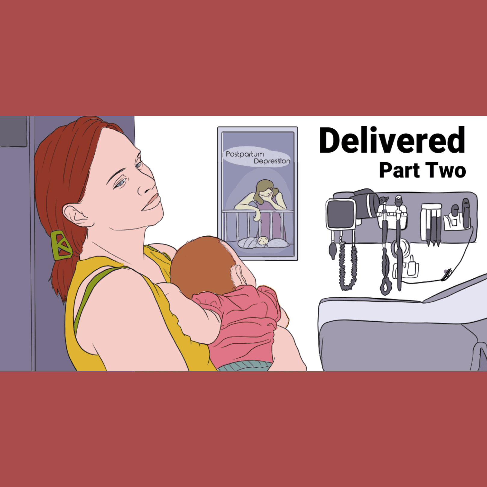Thumbnail for "Delivered (Part Two): No More Postpartum Silence (Revisited)". Thumbnail for "Delivered (Part Two): No More Postpartum Silence (Revisited)".