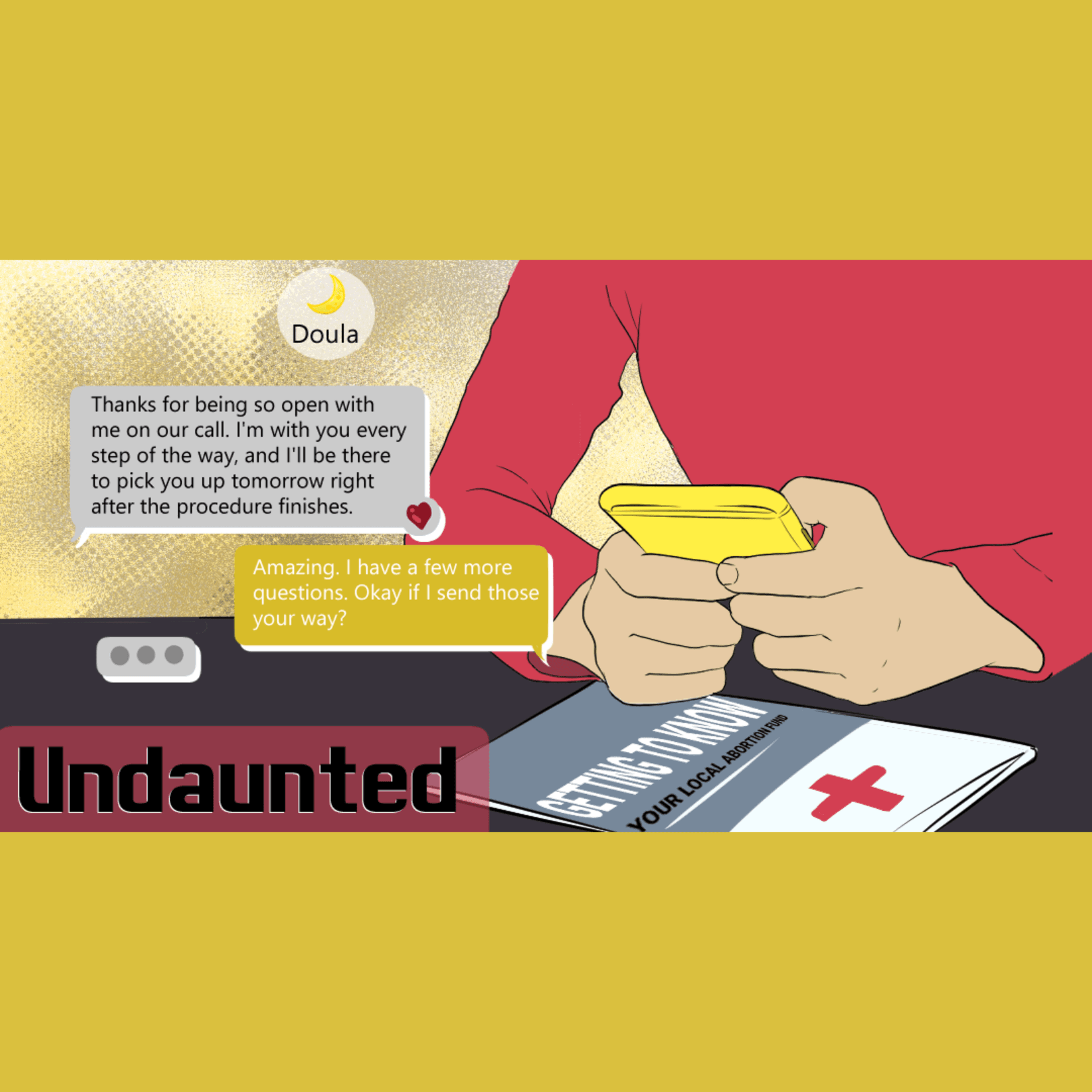 Thumbnail for "Undaunted: How Abortion Doulas Support You". Thumbnail for "Undaunted: How Abortion Doulas Support You".