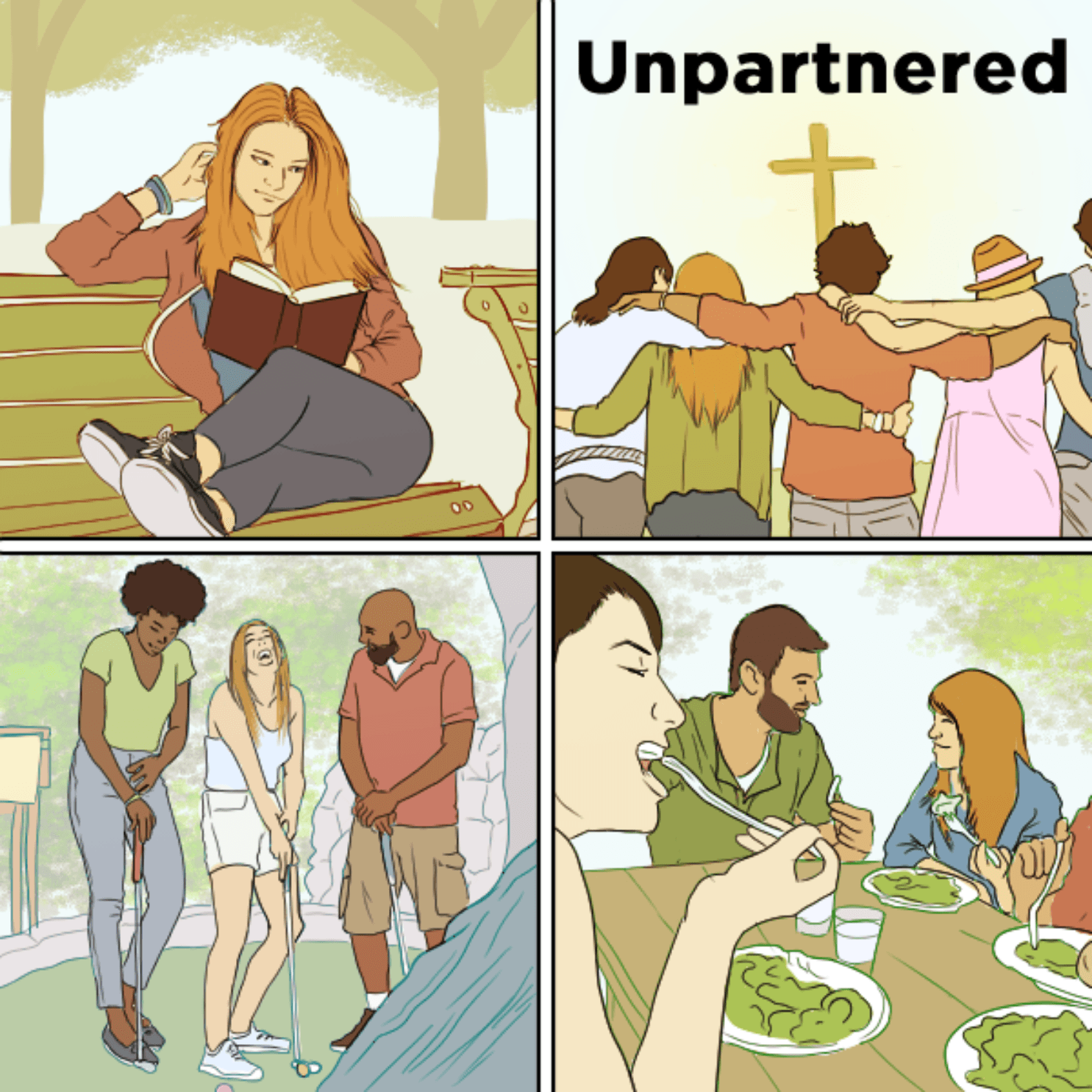 Thumbnail for "Unpartnered: Building A Full, Single Life". Thumbnail for "Unpartnered: Building A Full, Single Life".