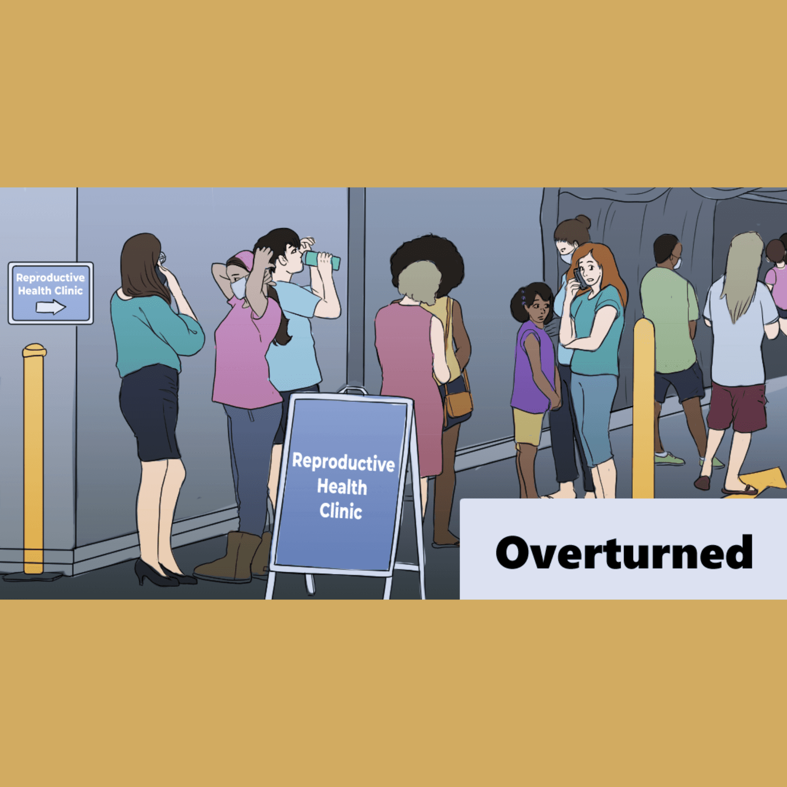 Thumbnail for "Overturned: Accessing Abortion Care In A Southern State Where You Still Can". Thumbnail for "Overturned: Accessing Abortion Care In A Southern State Where You Still Can".