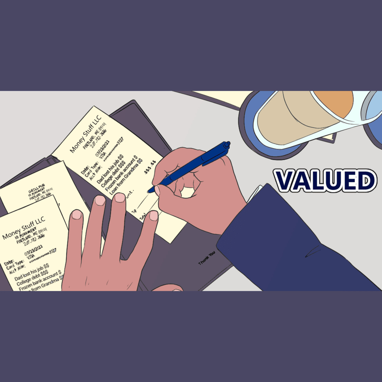 Thumbnail for "Valued: Unpacking Your Money Baggage". Thumbnail for "Valued: Unpacking Your Money Baggage".