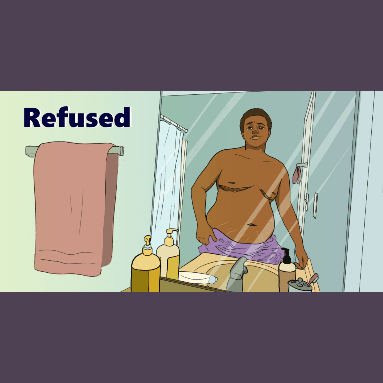 Thumbnail for "Refused: When You're Too Fat For Top Surgery". Thumbnail for "Refused: When You're Too Fat For Top Surgery".