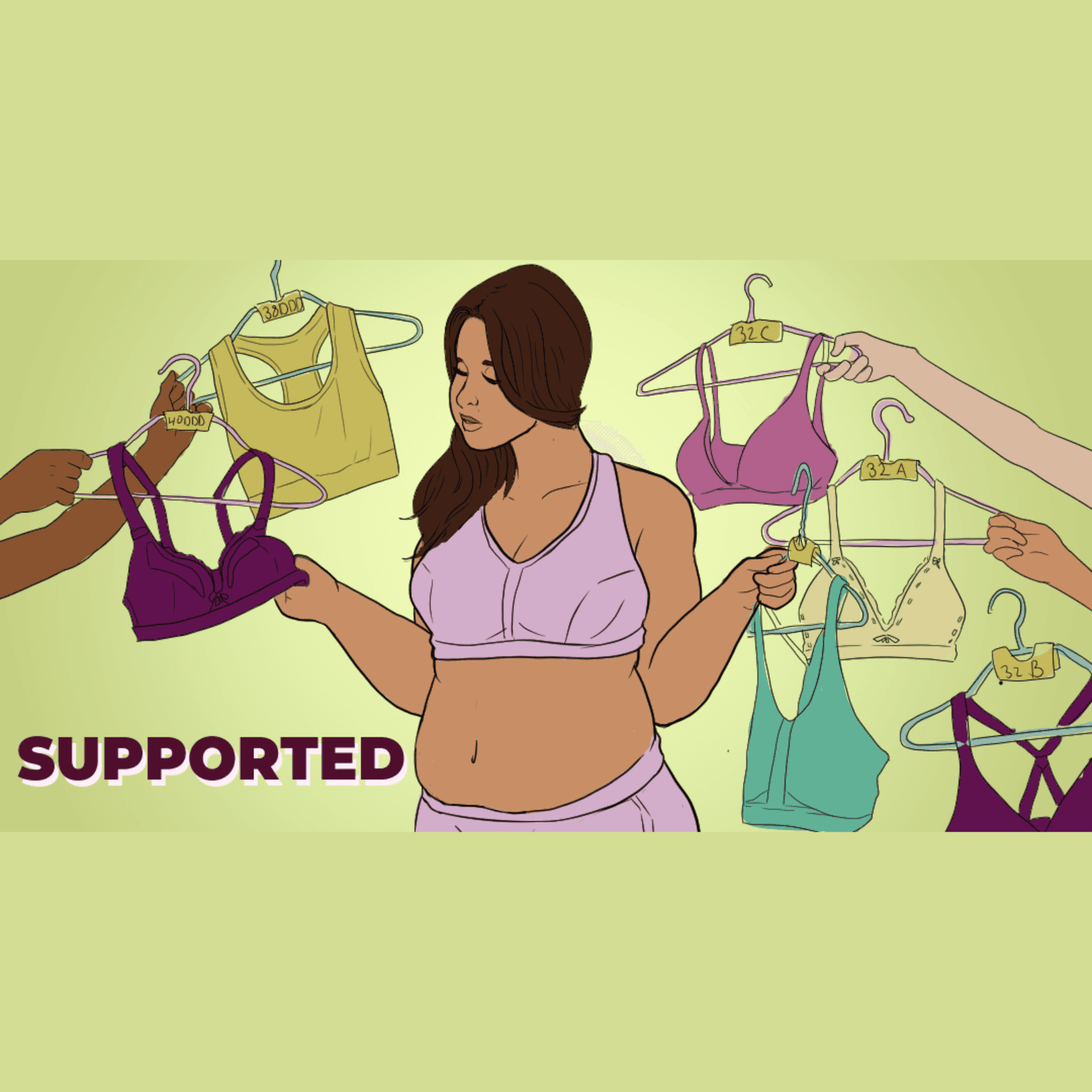 Thumbnail for "Supported: The Stories Behind Our Bras".