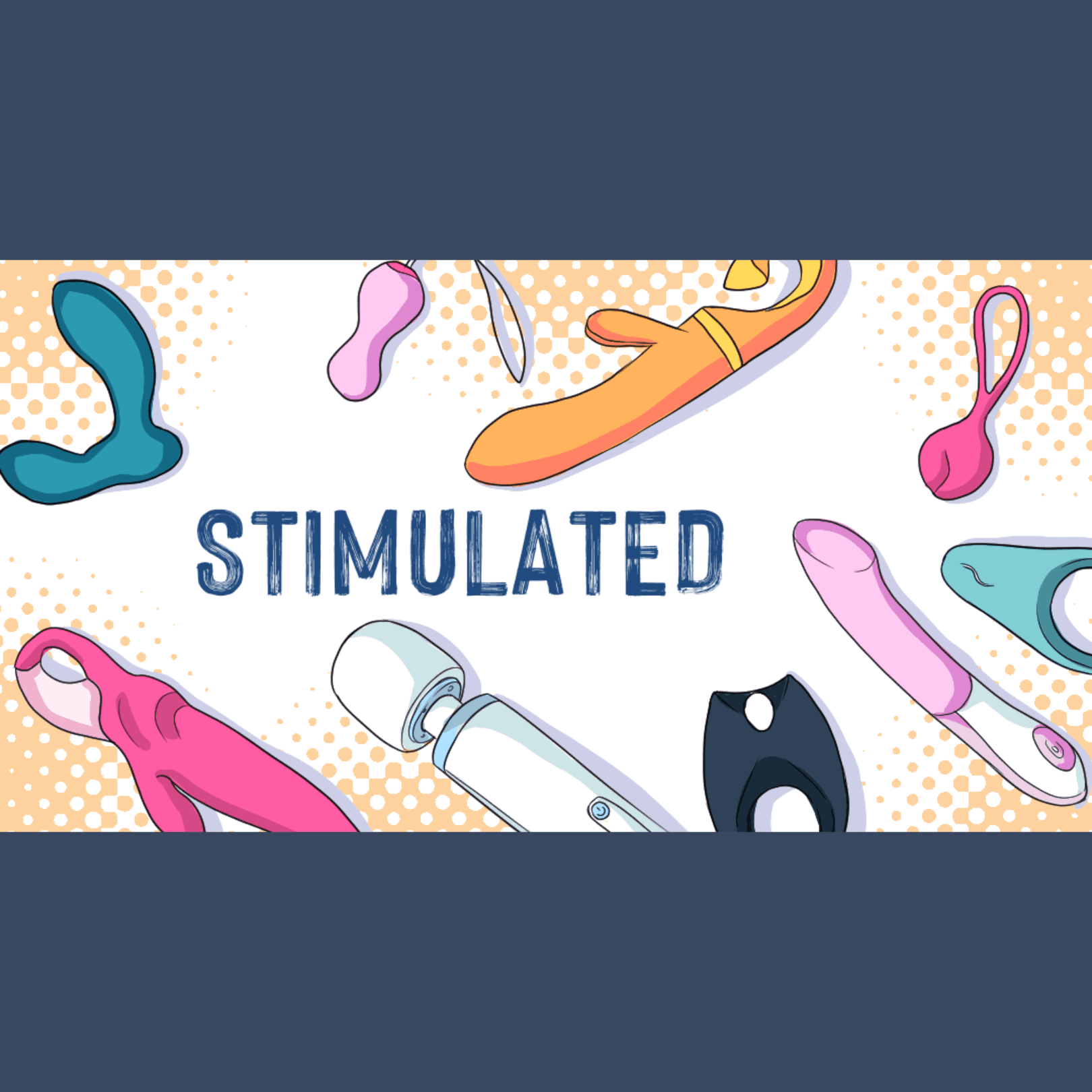 Thumbnail for "Stimulated: How Vibrators Became America's Favorite Sex Toy". Thumbnail for "Stimulated: How Vibrators Became America's Favorite Sex Toy".