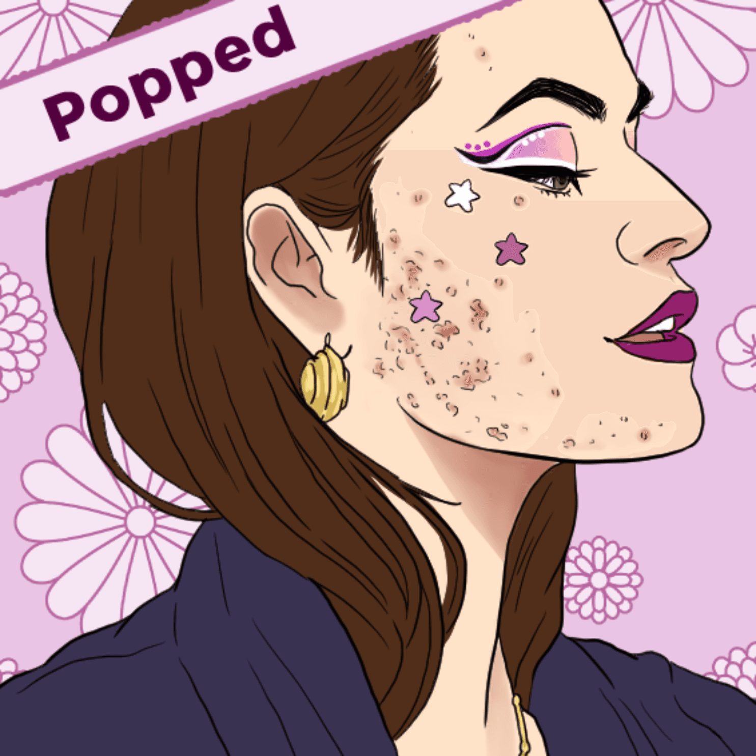Thumbnail for "Popped: Adult Acne In The 'Perfect Skin' Era (Revisited)". Thumbnail for "Popped: Adult Acne In The 'Perfect Skin' Era (Revisited)".