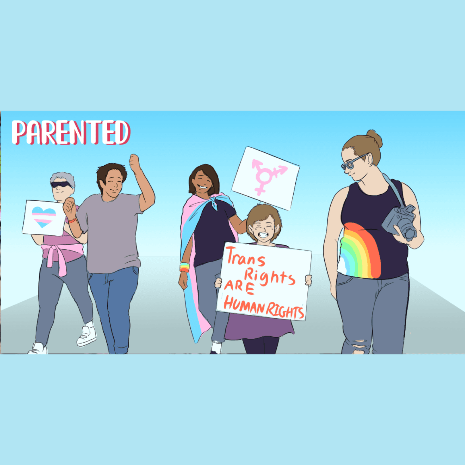 Thumbnail for "Parented: Raising A Gender-Expansive Kid". Thumbnail for "Parented: Raising A Gender-Expansive Kid".