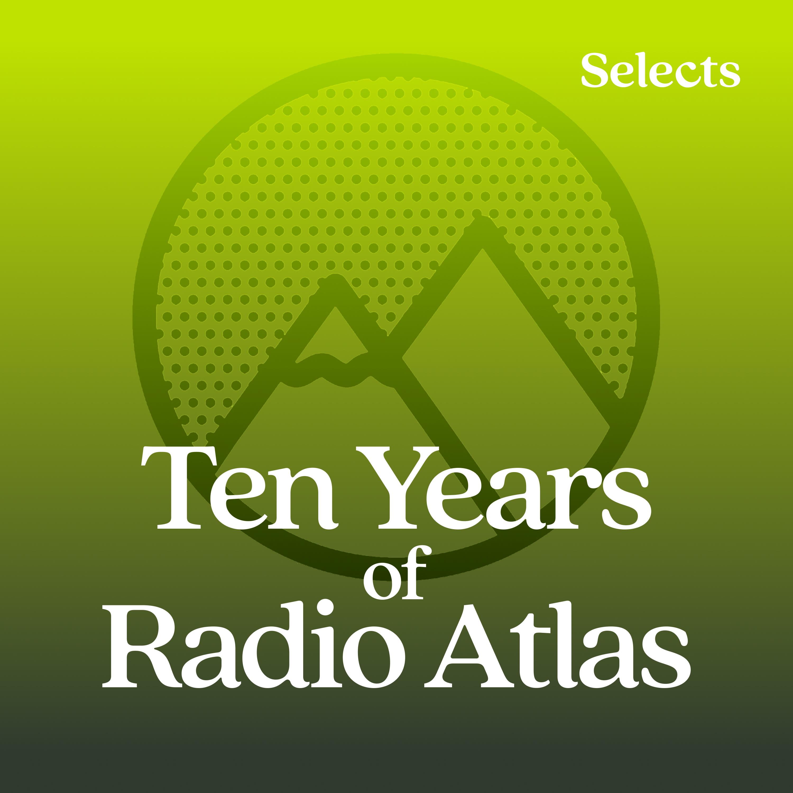 Logo for Ten Years of Radio Atlas (Video Podcast Collection)