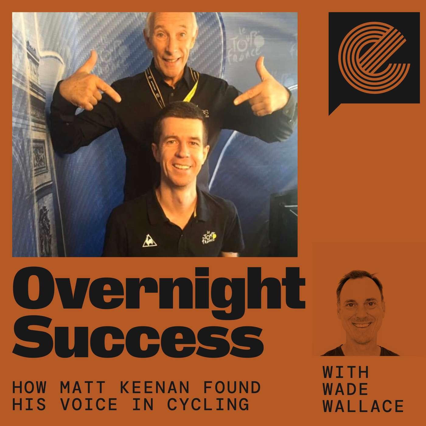 Thumbnail for "How Matt Keenan Found His Voice in Cycling (replay)". Thumbnail for "How Matt Keenan Found His Voice in Cycling (replay)".