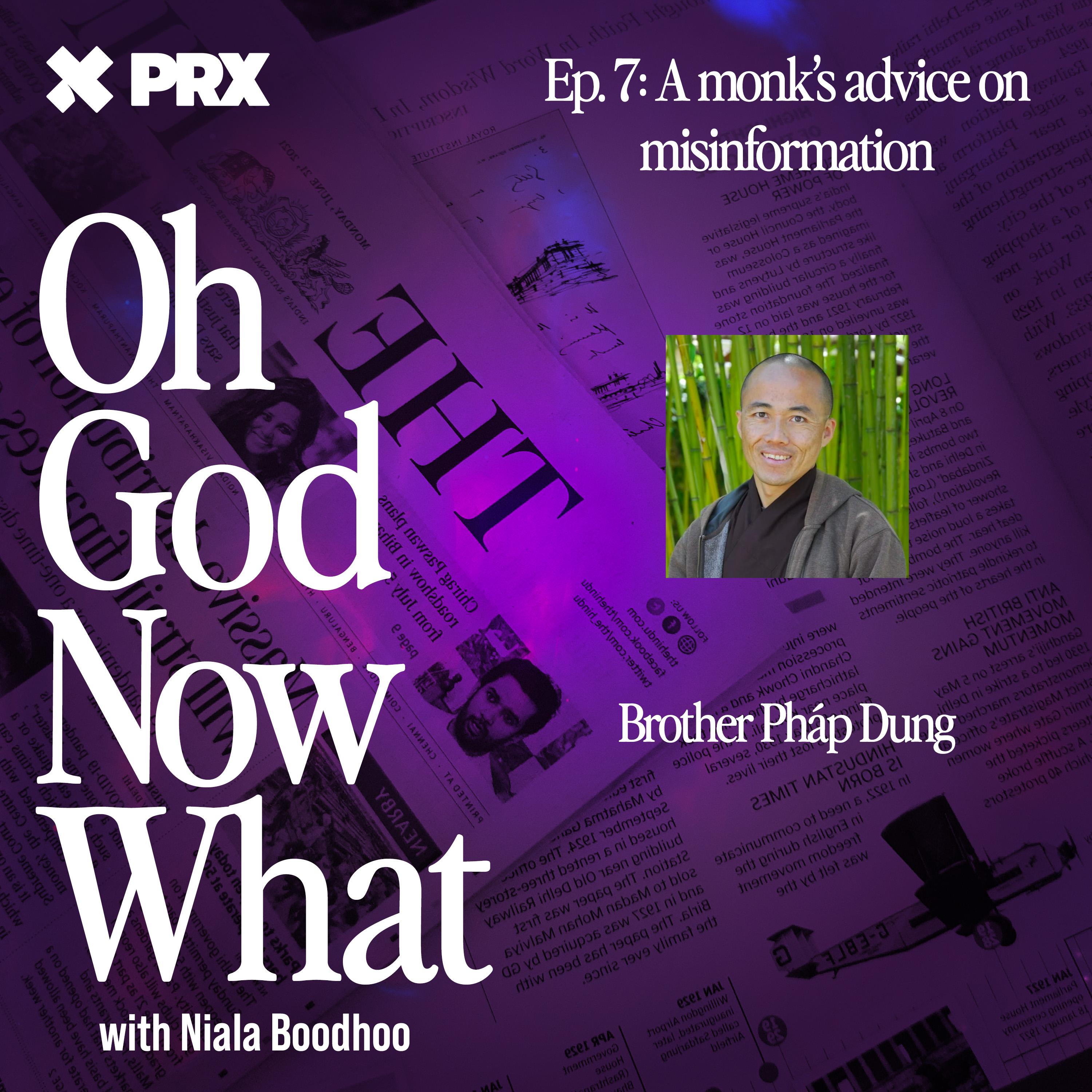 Thumbnail for "A monk’s advice on misinformation". Thumbnail for "A monk’s advice on misinformation".
