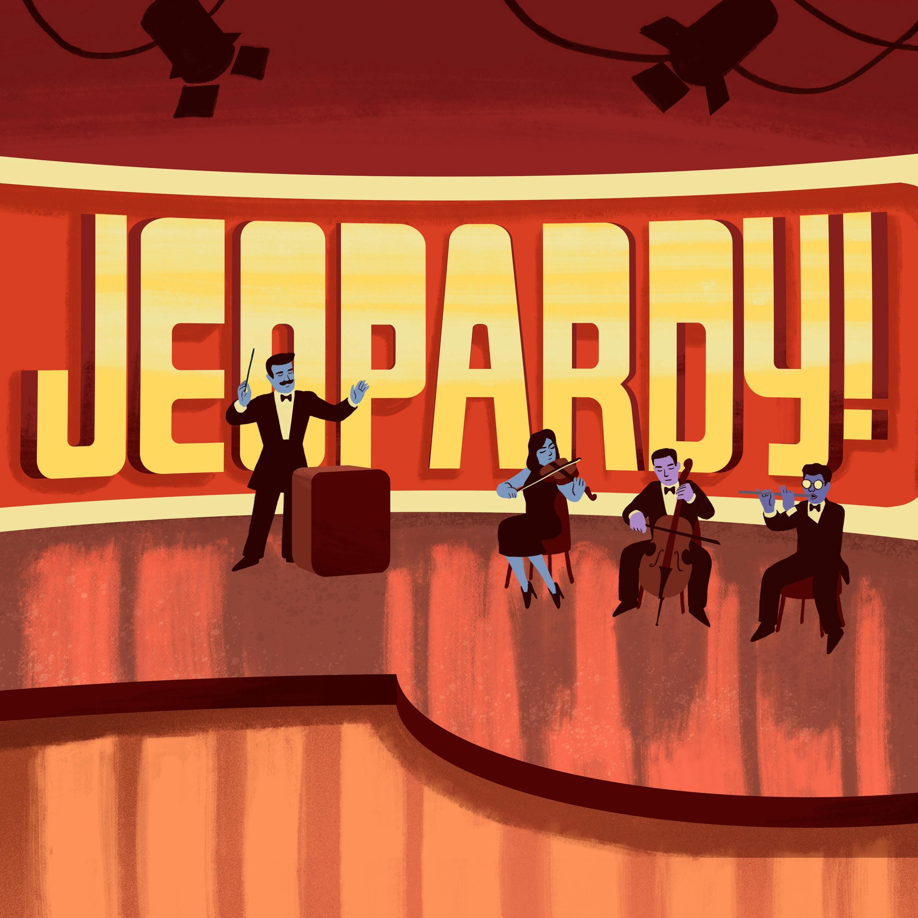 Thumbnail for "The Music of Jeopardy! From a Lullaby to $100,000,000". Thumbnail for "The Music of Jeopardy! From a Lullaby to $100,000,000".