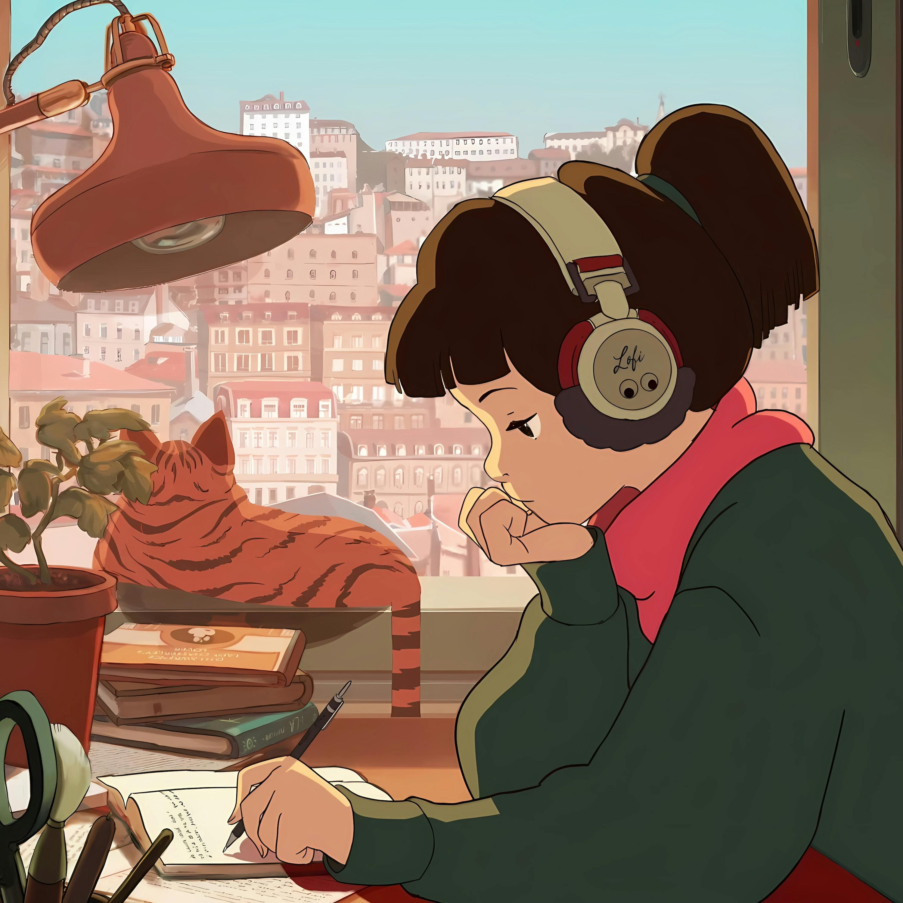 Thumbnail for "Lofi Girl: The story behind 📚 beats to relax/study to". Thumbnail for "Lofi Girl: The story behind 📚 beats to relax/study to".