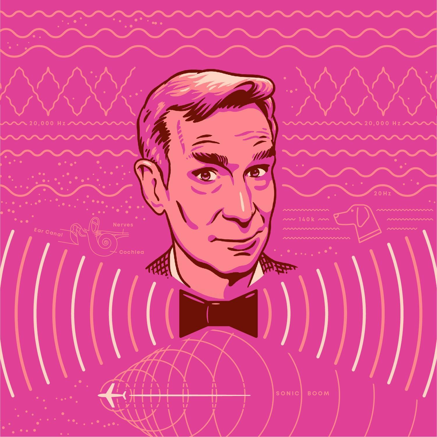 Thumbnail for "The Physics of Sound w/ Bill Nye the Science Guy". Thumbnail for "The Physics of Sound w/ Bill Nye the Science Guy".