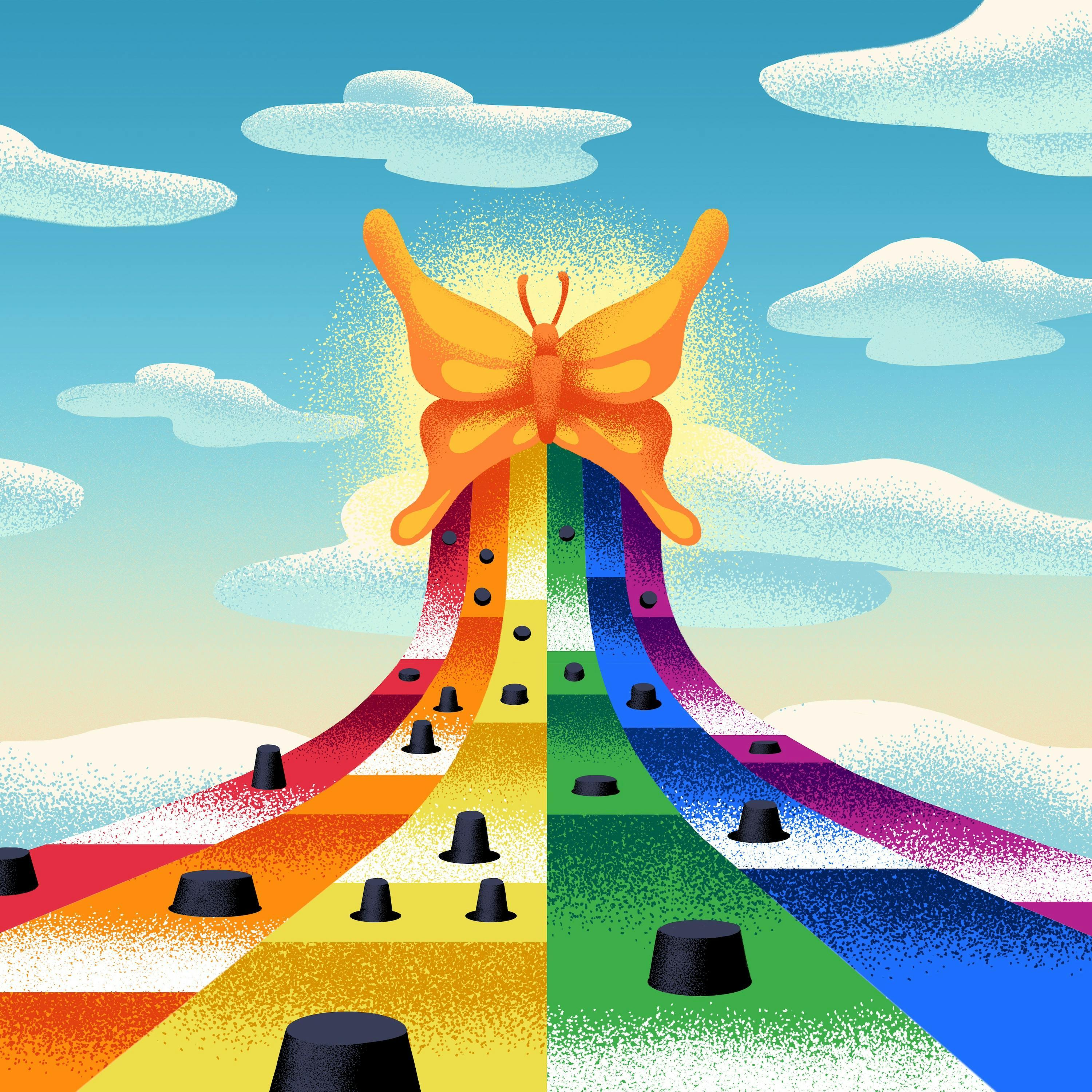 Thumbnail for "Butterfly in the Synth: Reading Rainbow’s Magical Theme Song". Thumbnail for "Butterfly in the Synth: Reading Rainbow’s Magical Theme Song".