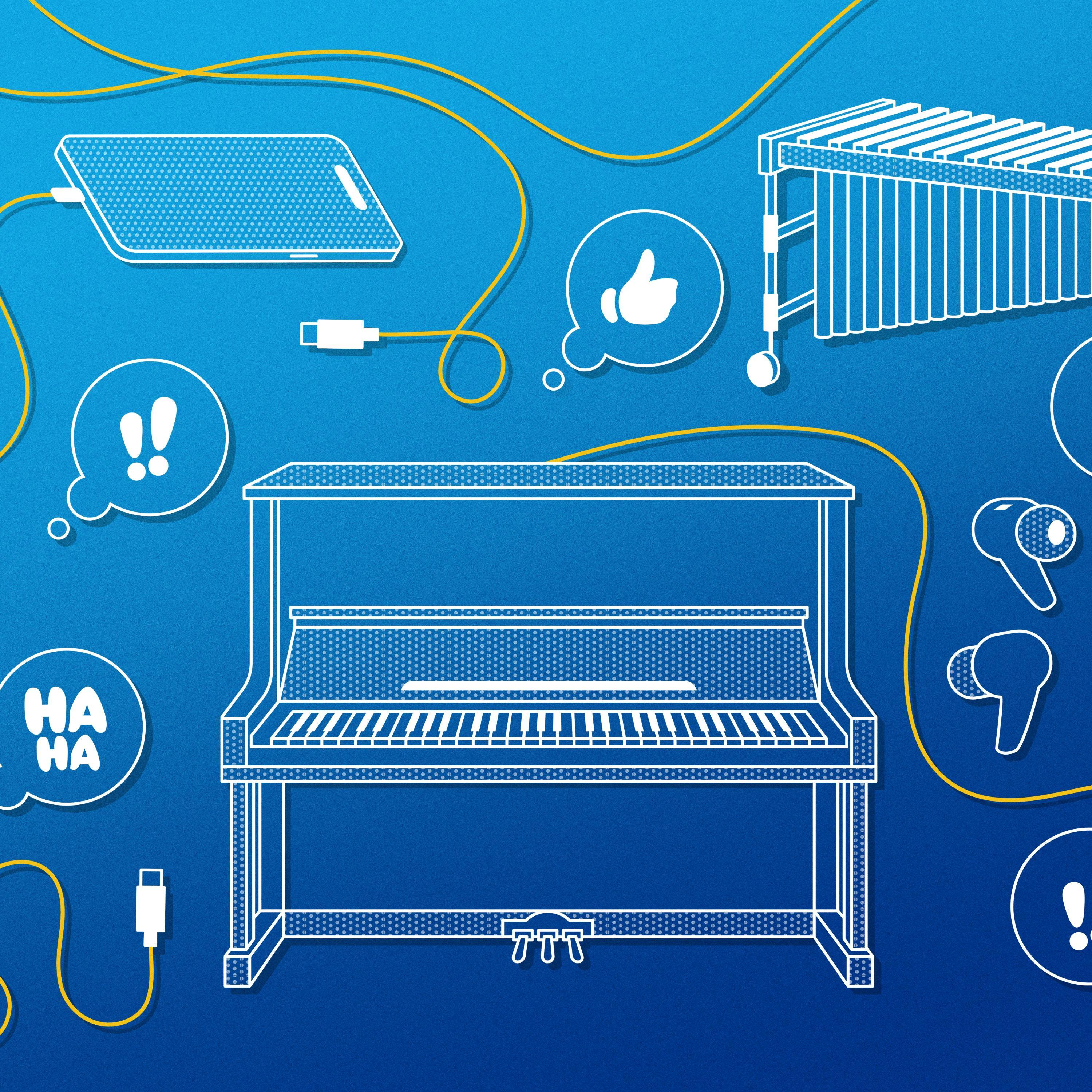 Thumbnail for "The Sound of Apple: Marimbas, Radars & Reflections". Thumbnail for "The Sound of Apple: Marimbas, Radars & Reflections".