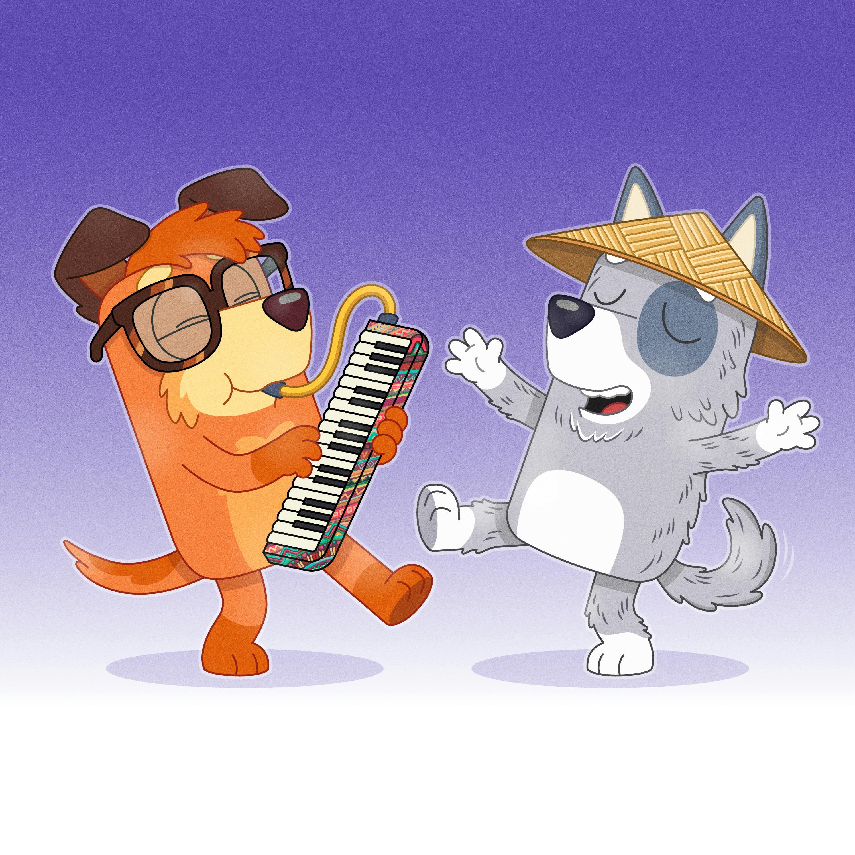 Thumbnail for "The Heartfelt Music of Bluey w/ Composer Joff Bush". Thumbnail for "The Heartfelt Music of Bluey w/ Composer Joff Bush".