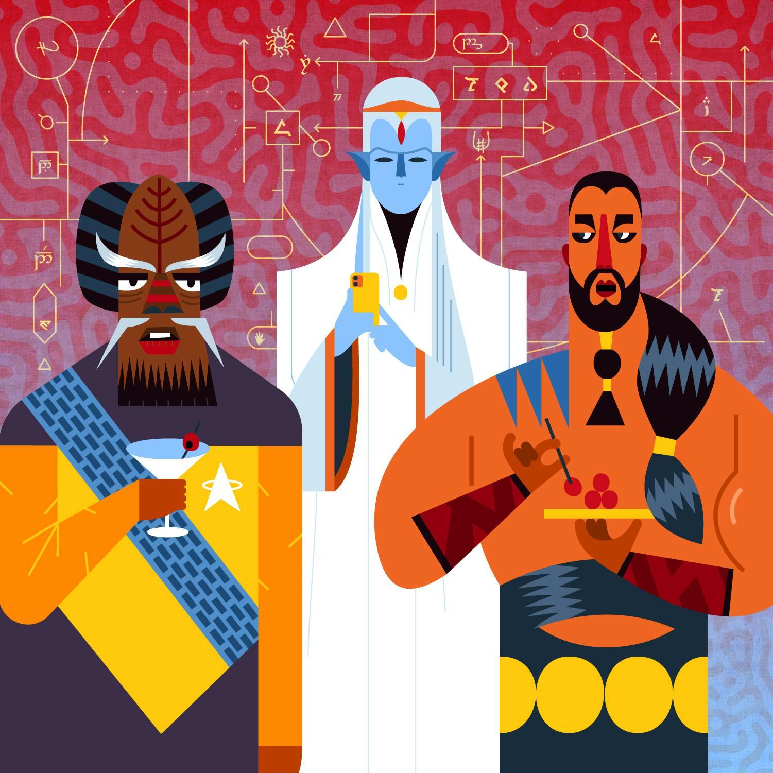Thumbnail for "From Klingon to Dothraki: How sci-fi languages shape worlds". Thumbnail for "From Klingon to Dothraki: How sci-fi languages shape worlds".
