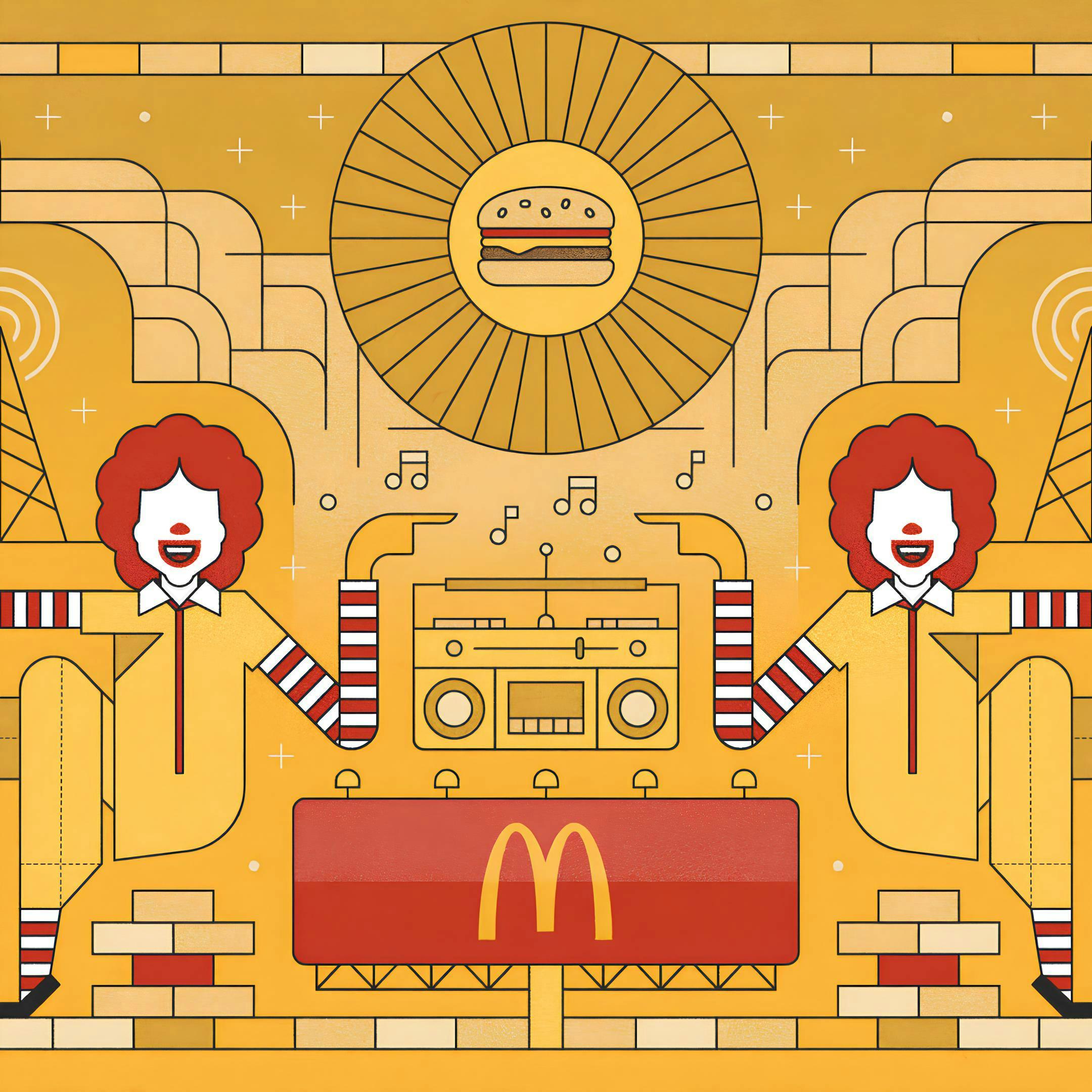 Thumbnail for "I'm Lovin’ It: How “Ba da ba ba ba” took over the world". Thumbnail for "I'm Lovin’ It: How “Ba da ba ba ba” took over the world".