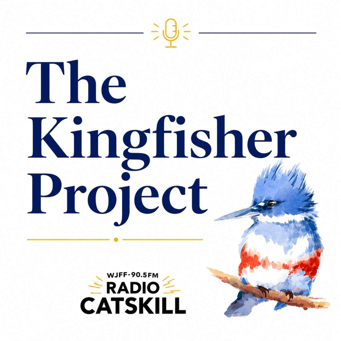 Logo for Radio Catskill - The Kingfisher Project