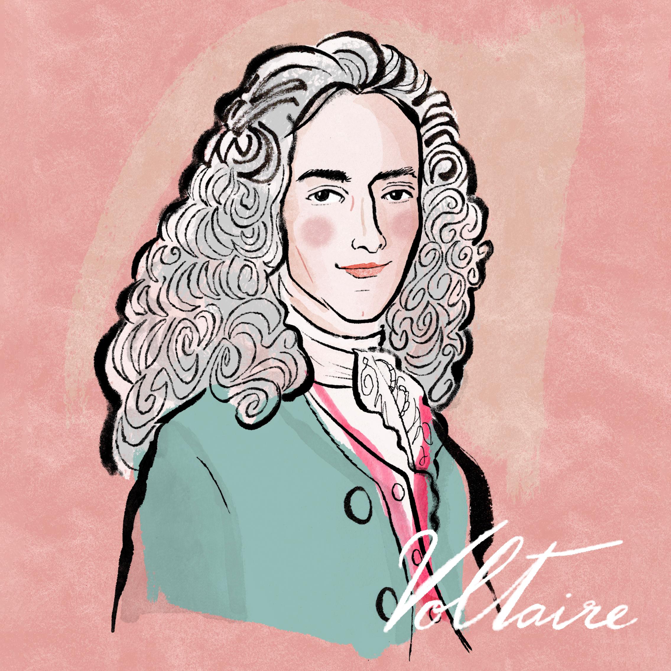 Thumbnail for "The Philosophy Club: Voltaire". Thumbnail for "The Philosophy Club: Voltaire".